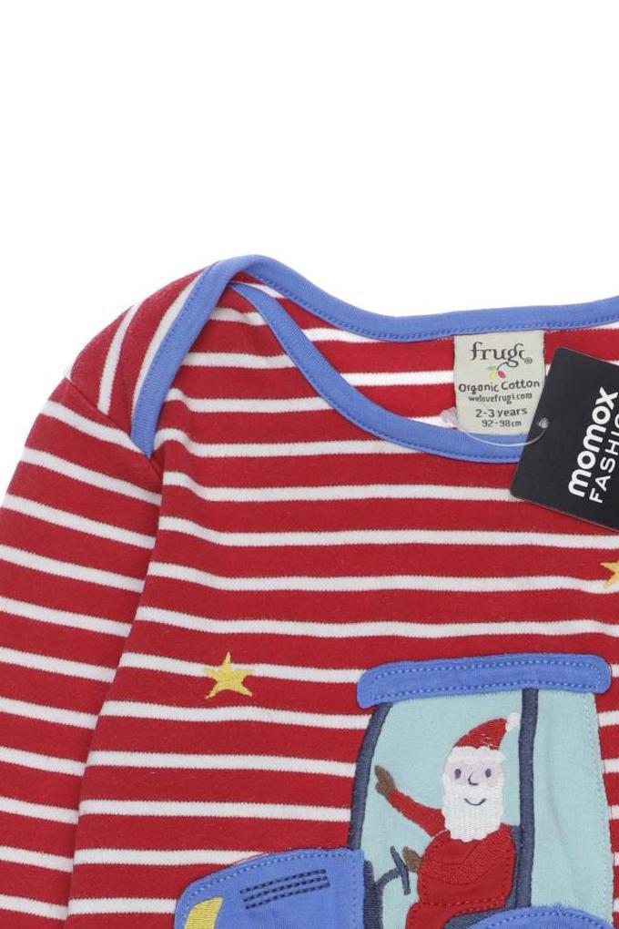 Thumbnail - Frugi Jungen Langarmshirt, rot, Gr. 92