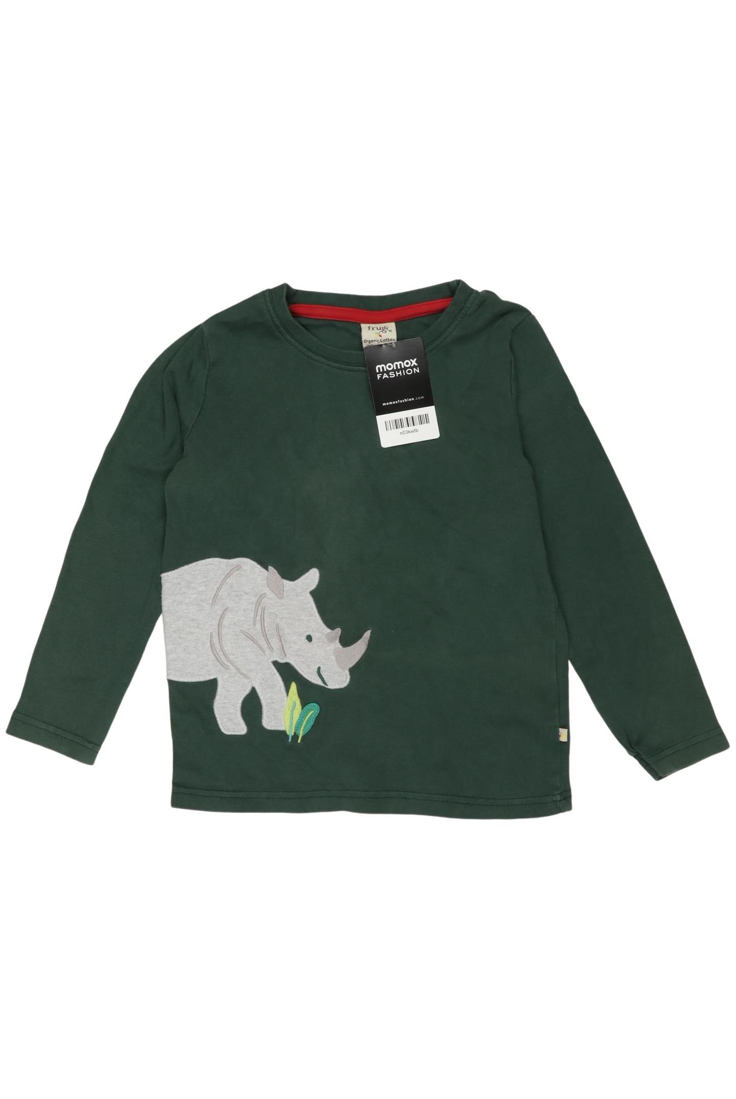 

Frugi Jungen Langarmshirt, grün, Gr. 116