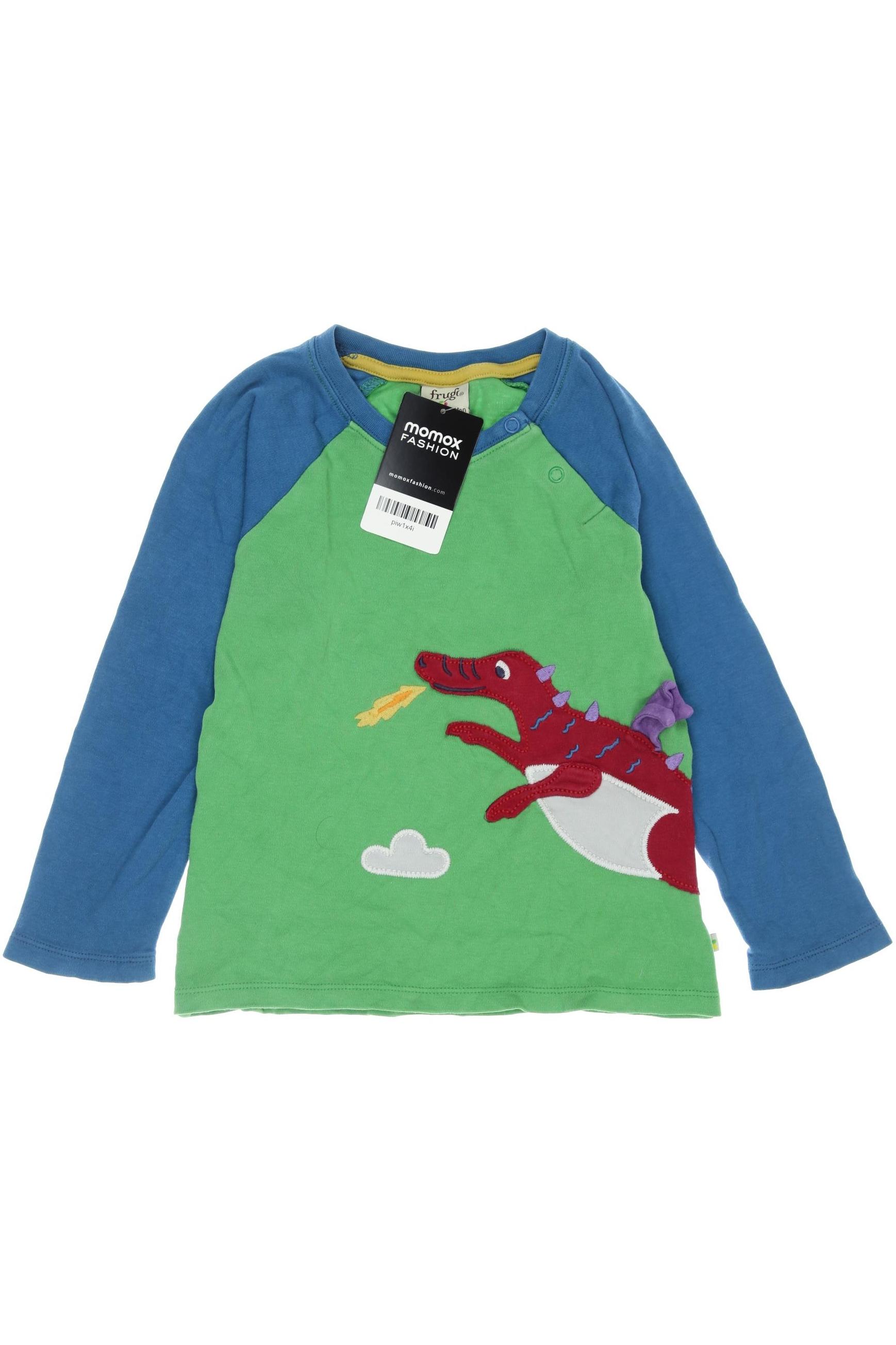 

Frugi Herren Langarmshirt, grün, Gr. 98/104