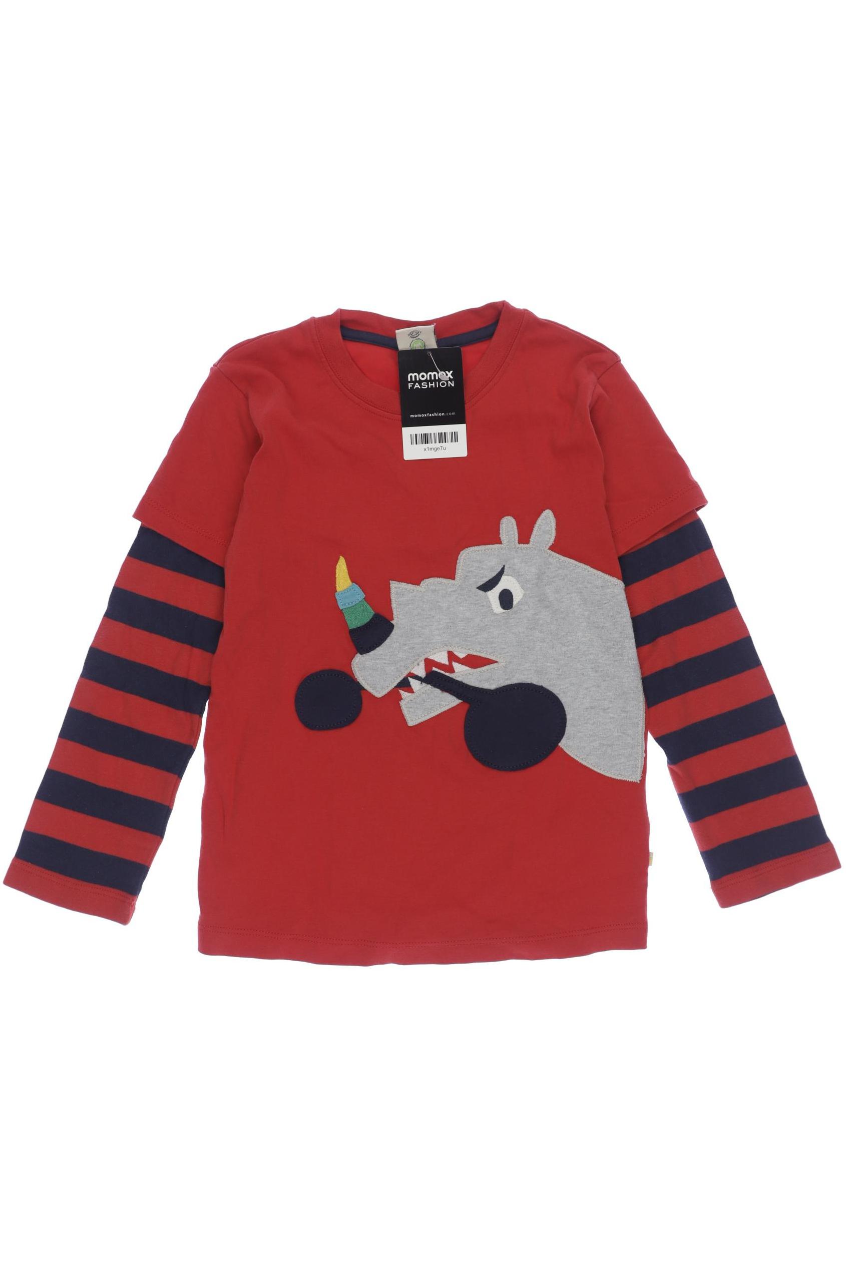 

Frugi Jungen Langarmshirt, rot