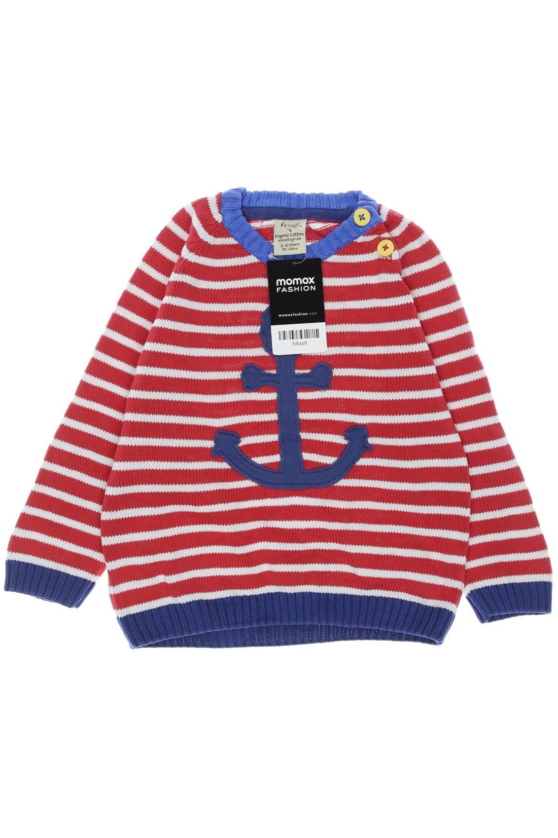

Frugi Herren Pullover, rot, Gr. 98/104
