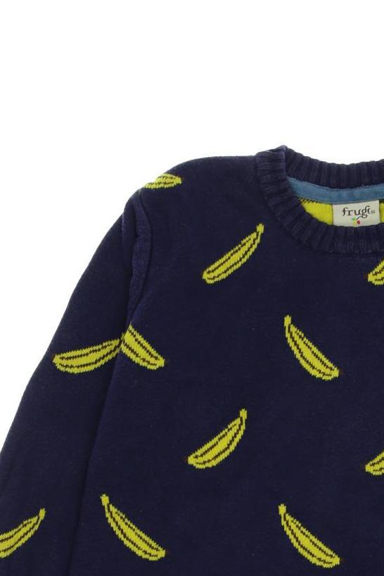 Thumbnail - Frugi Jungen Pullover, marineblau, Gr. 116