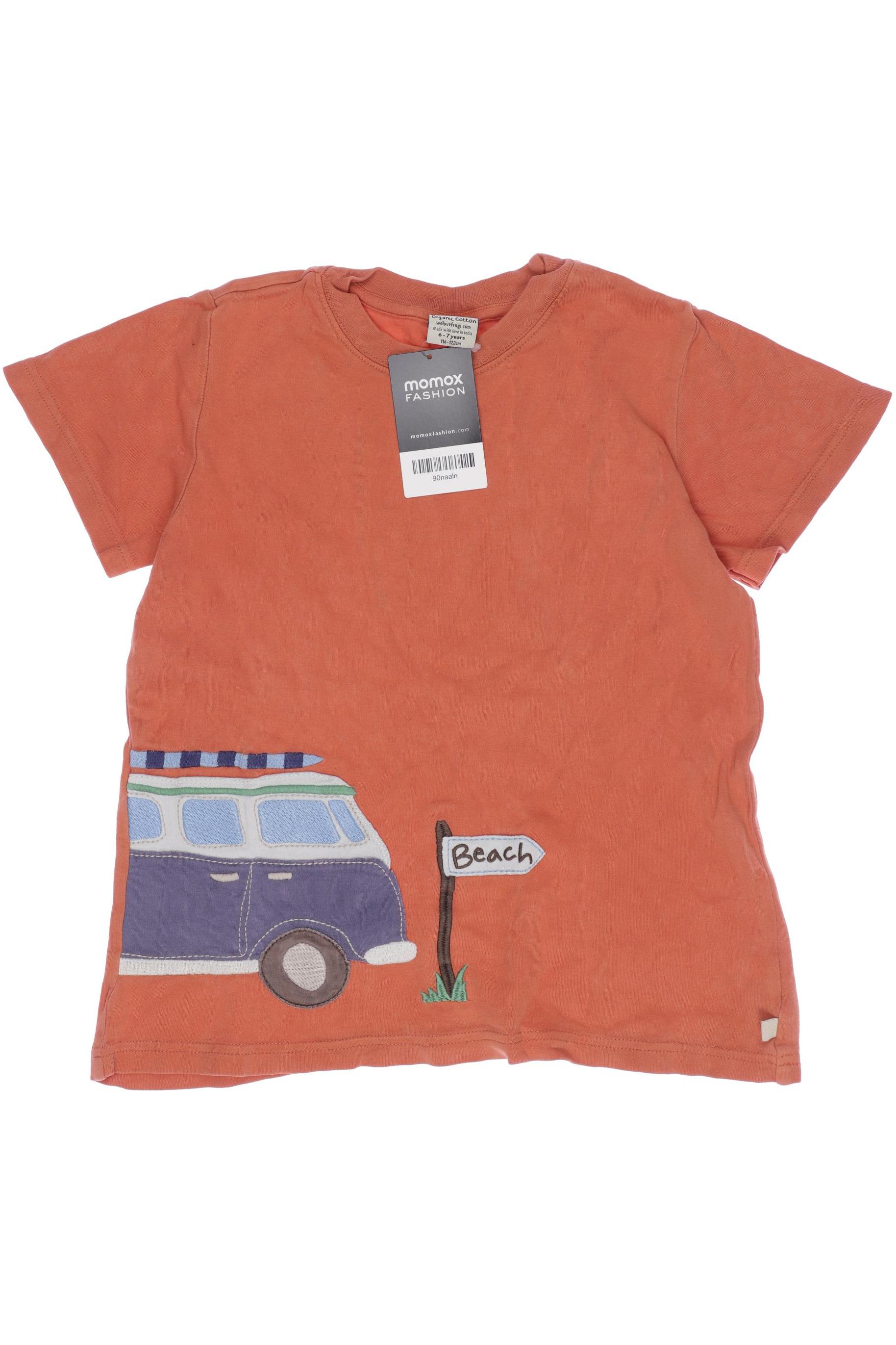 

Frugi Herren T-Shirt, orange, Gr. 116