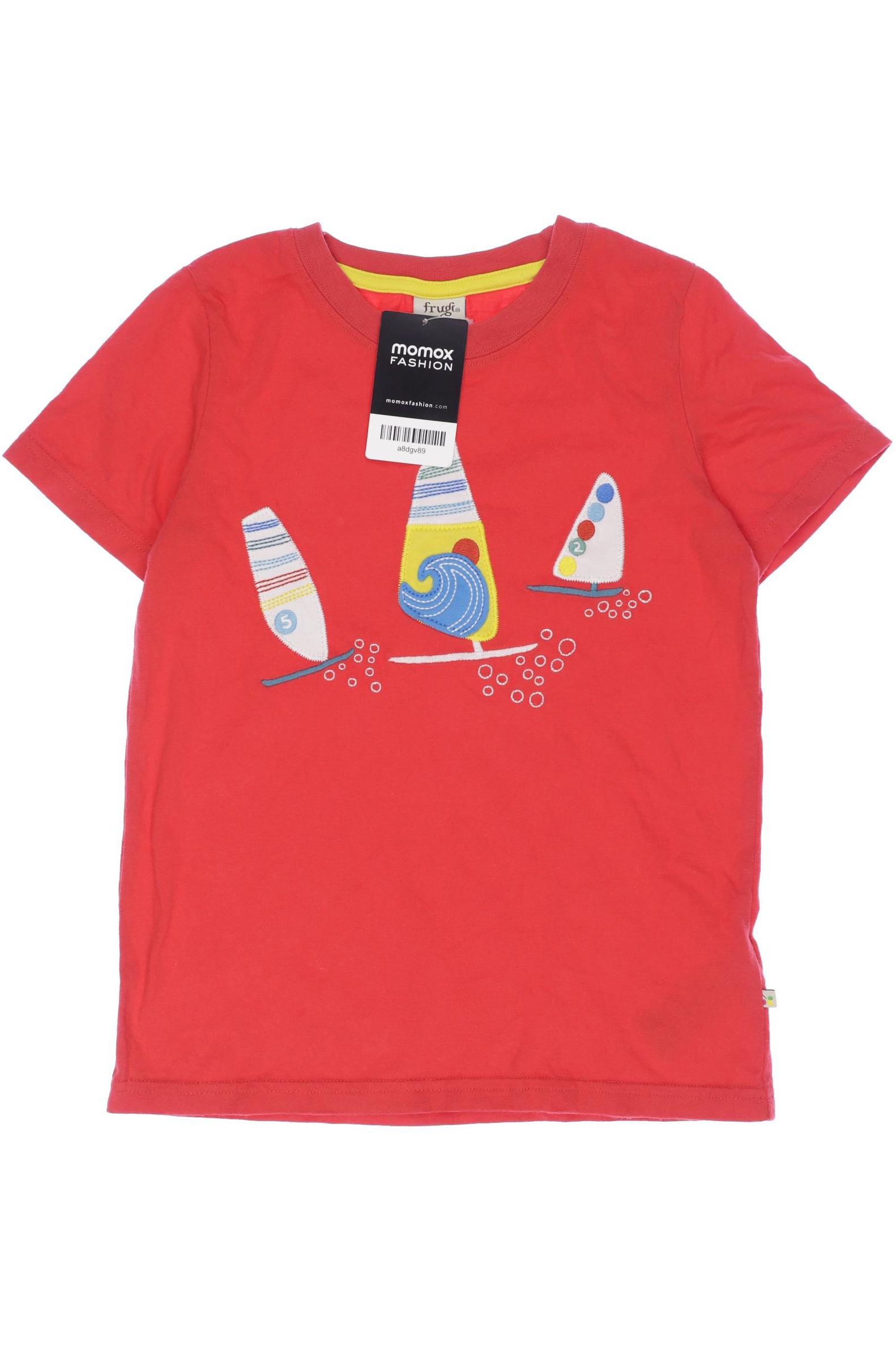 

Frugi Herren T-Shirt, rot, Gr. 128