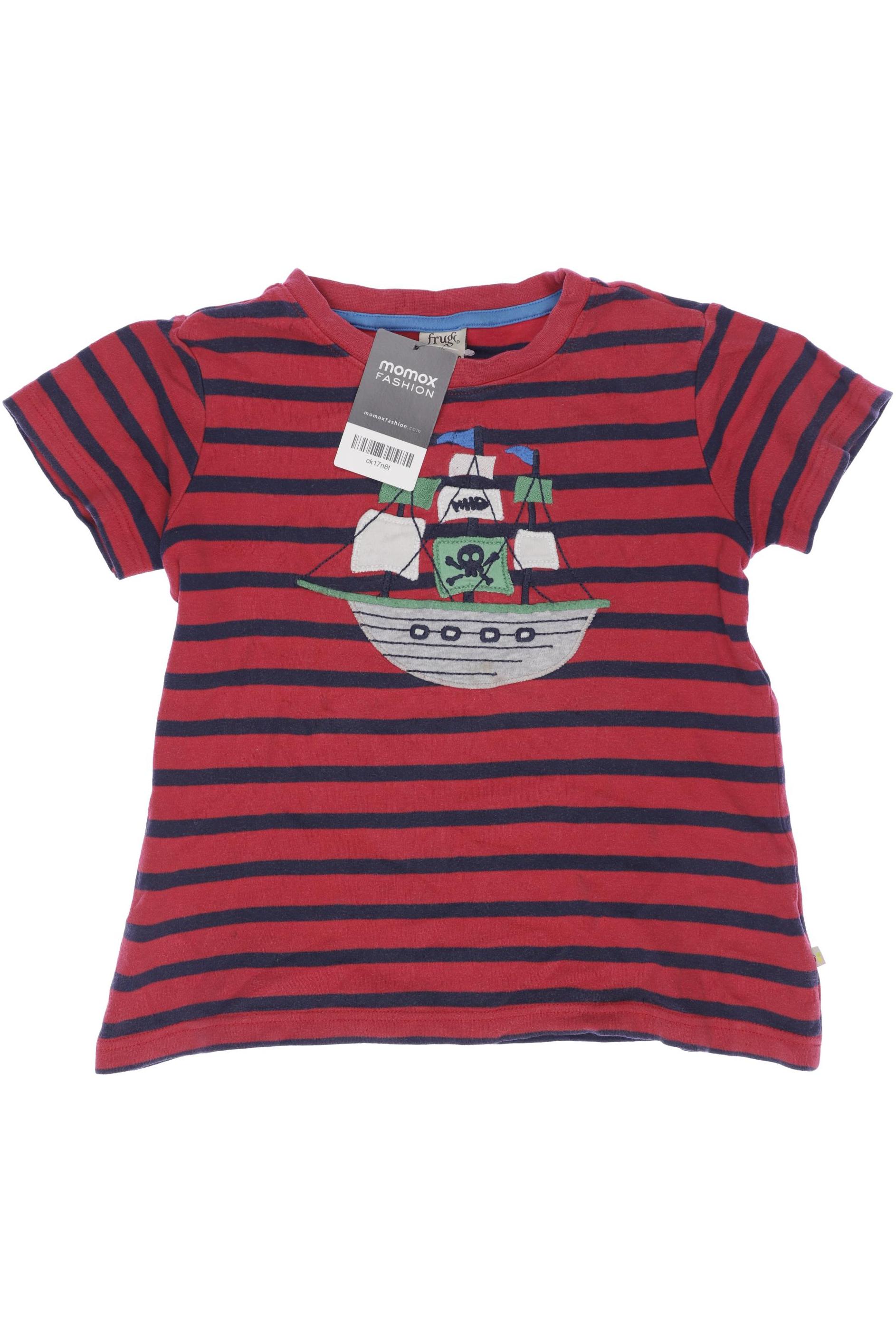 

Frugi Herren T-Shirt, rot, Gr. 116