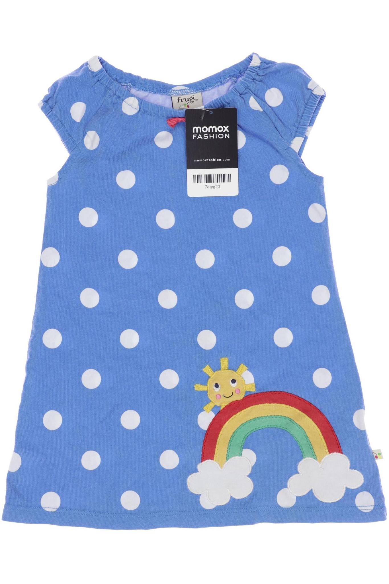 

Frugi Mädchen Kleid, blau