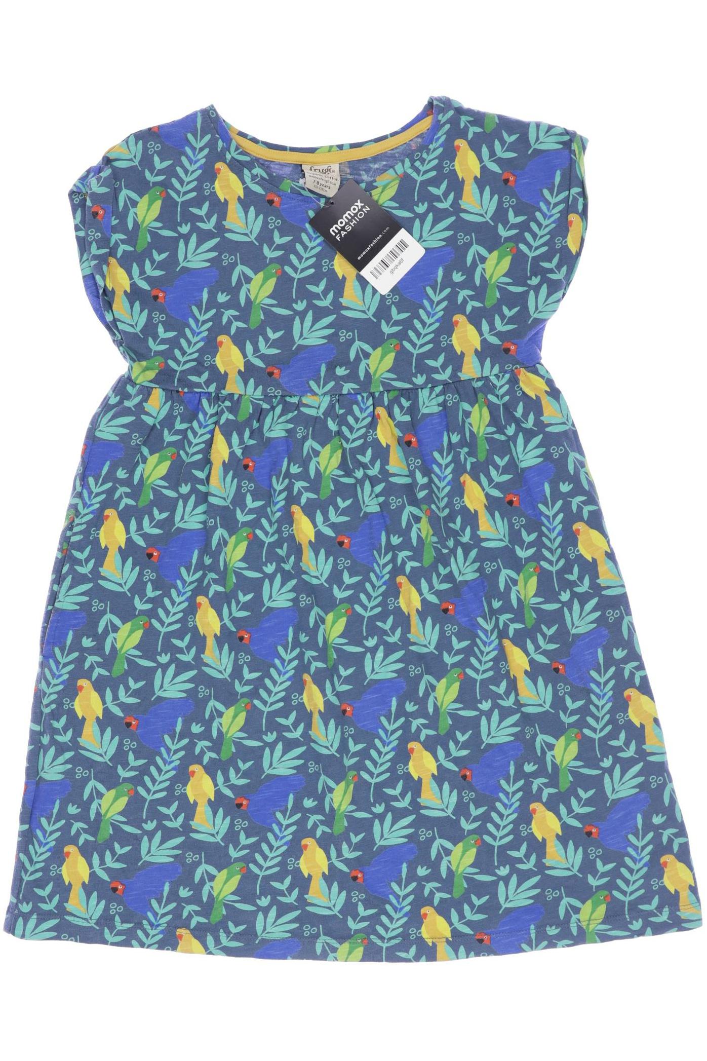 

Frugi Mädchen Kleid, blau