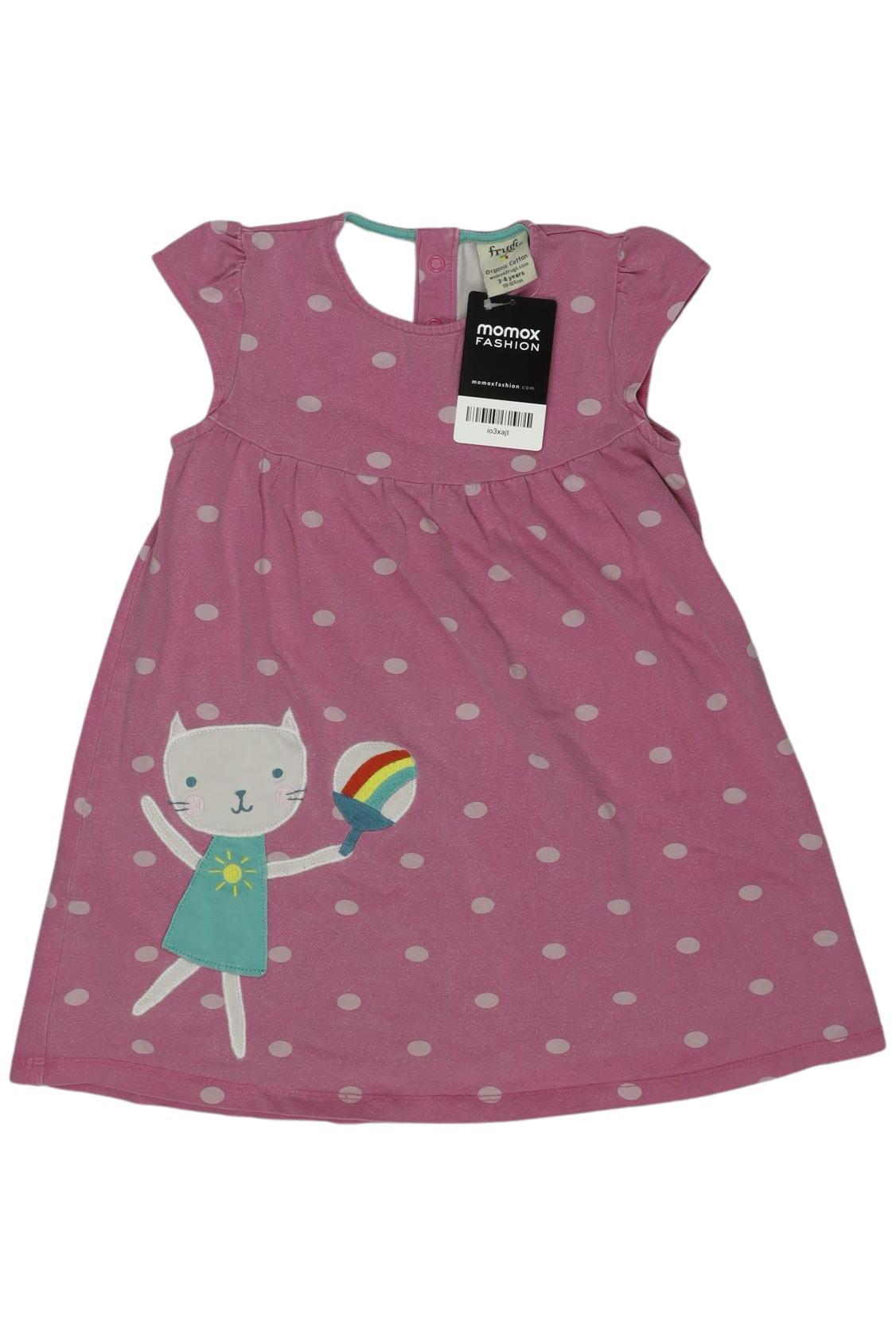 

Frugi Mädchen Kleid, pink, Gr. 98/104