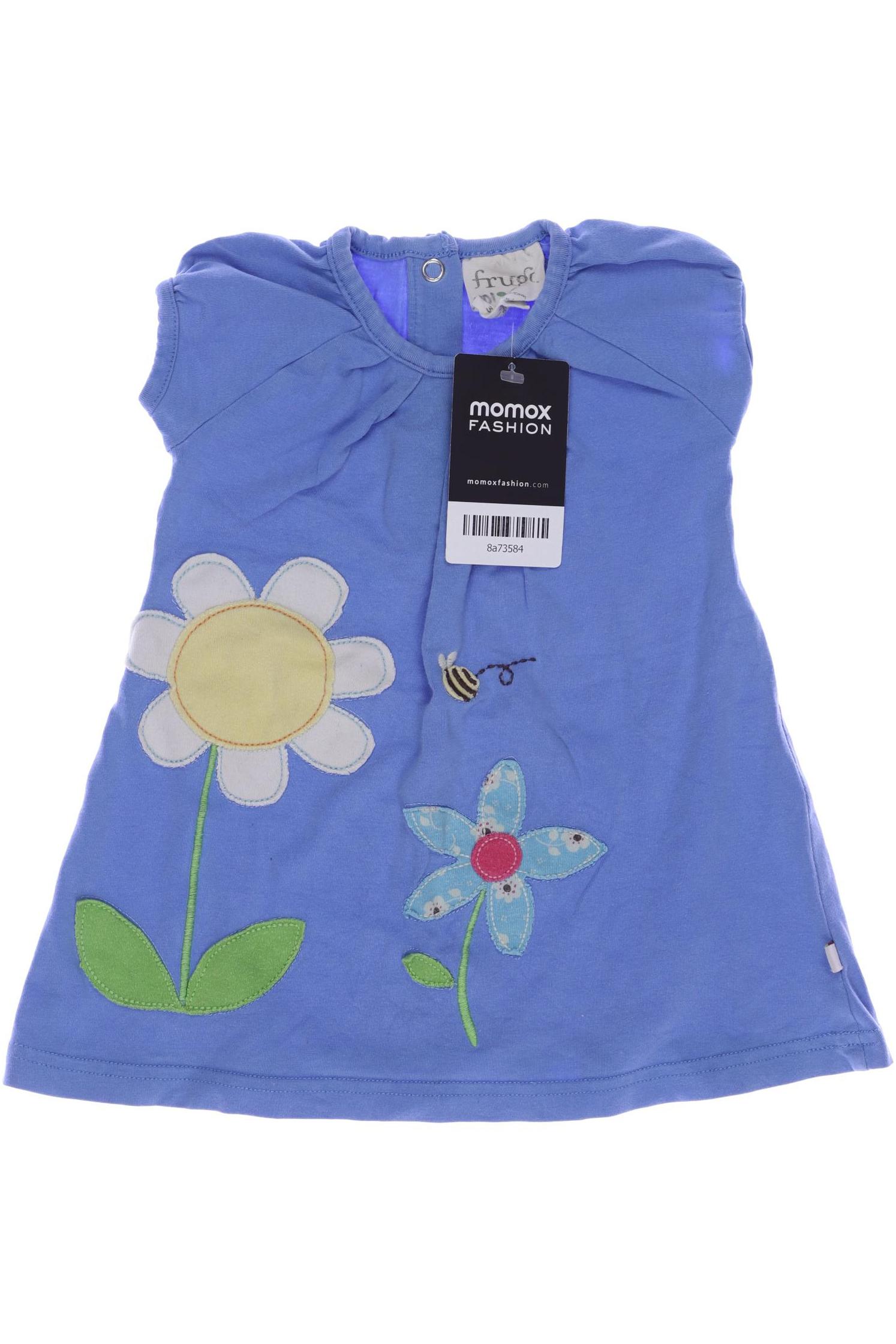 

Frugi Mädchen Kleid, blau