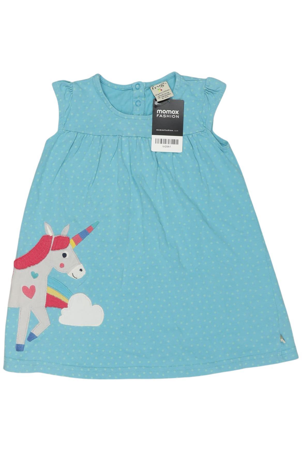 

Frugi Mädchen Kleid, hellblau, Gr. 80