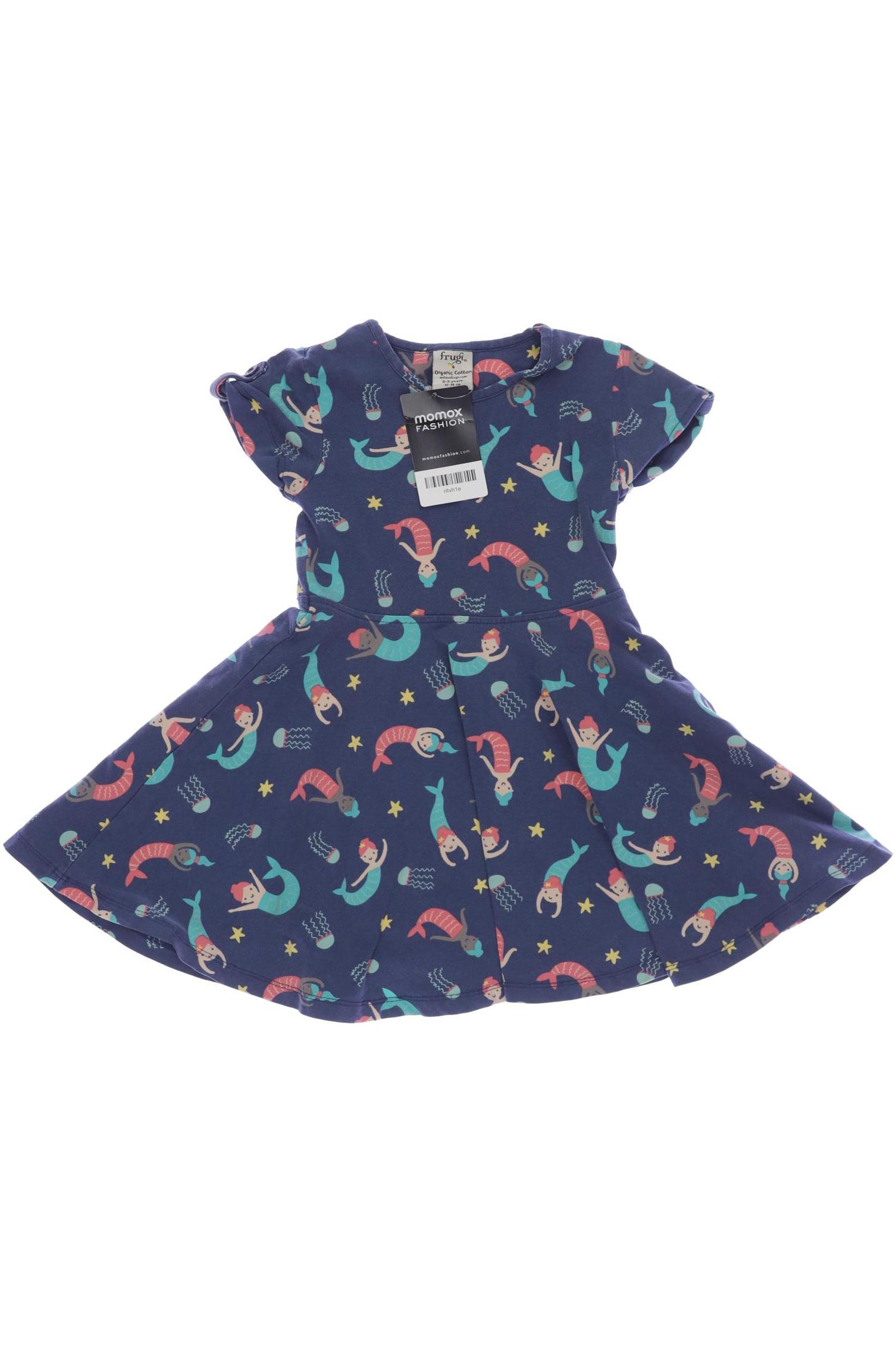 

Frugi Mädchen Kleid, marineblau