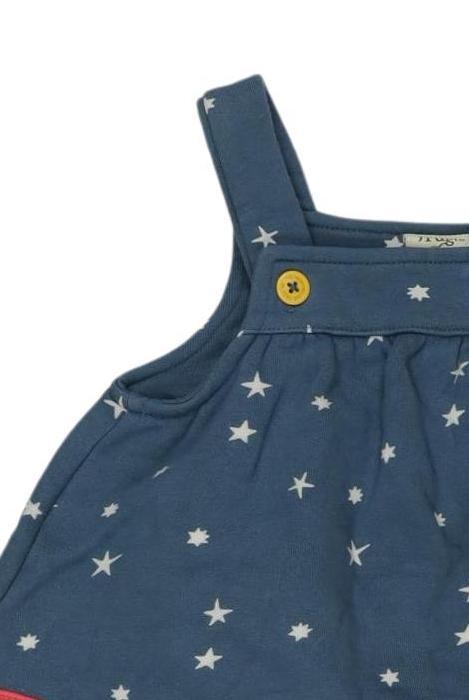 Thumbnail - Frugi Mädchen Kleid, marineblau, Gr. 92