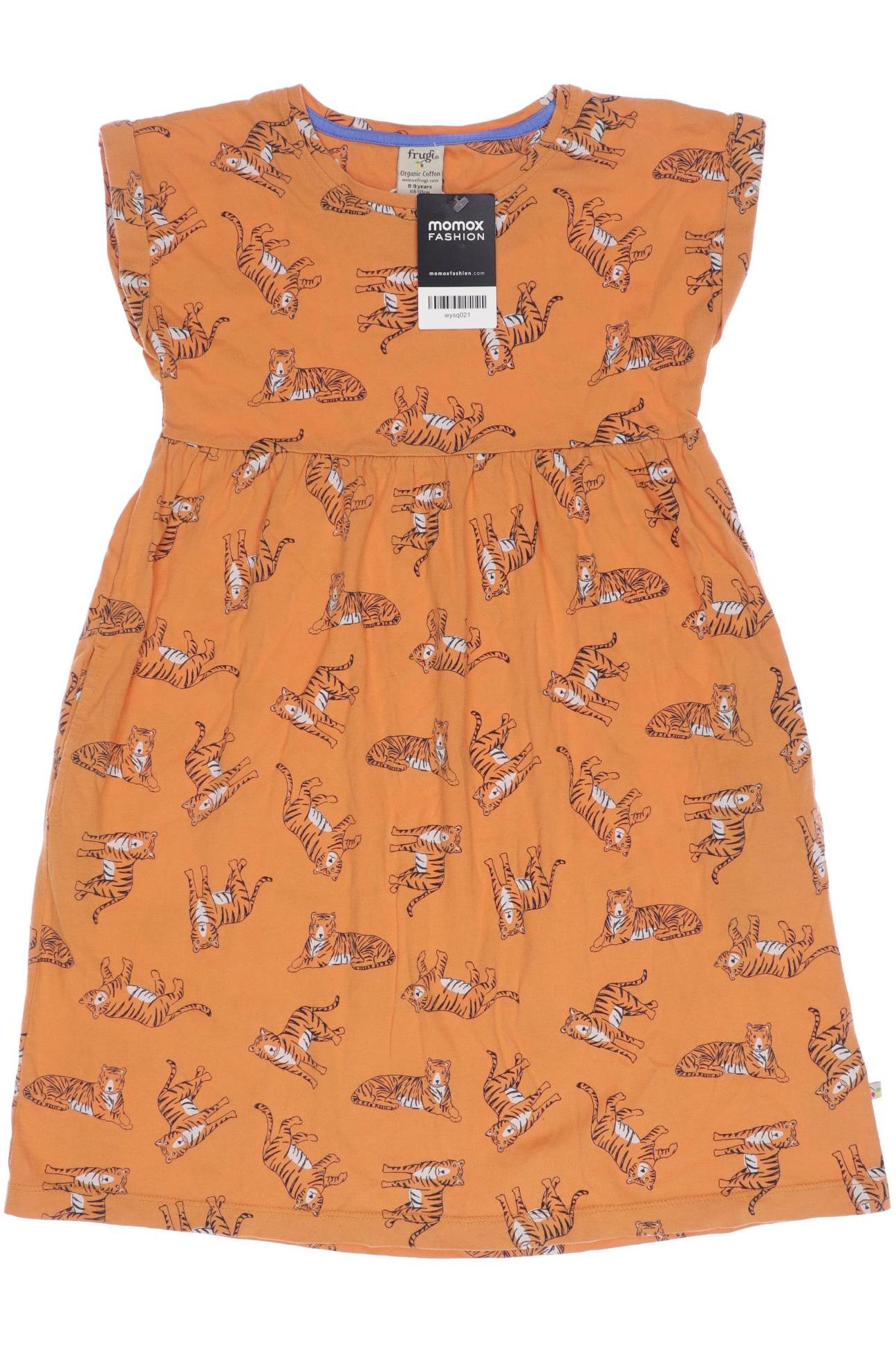 

Frugi Mädchen Kleid, orange