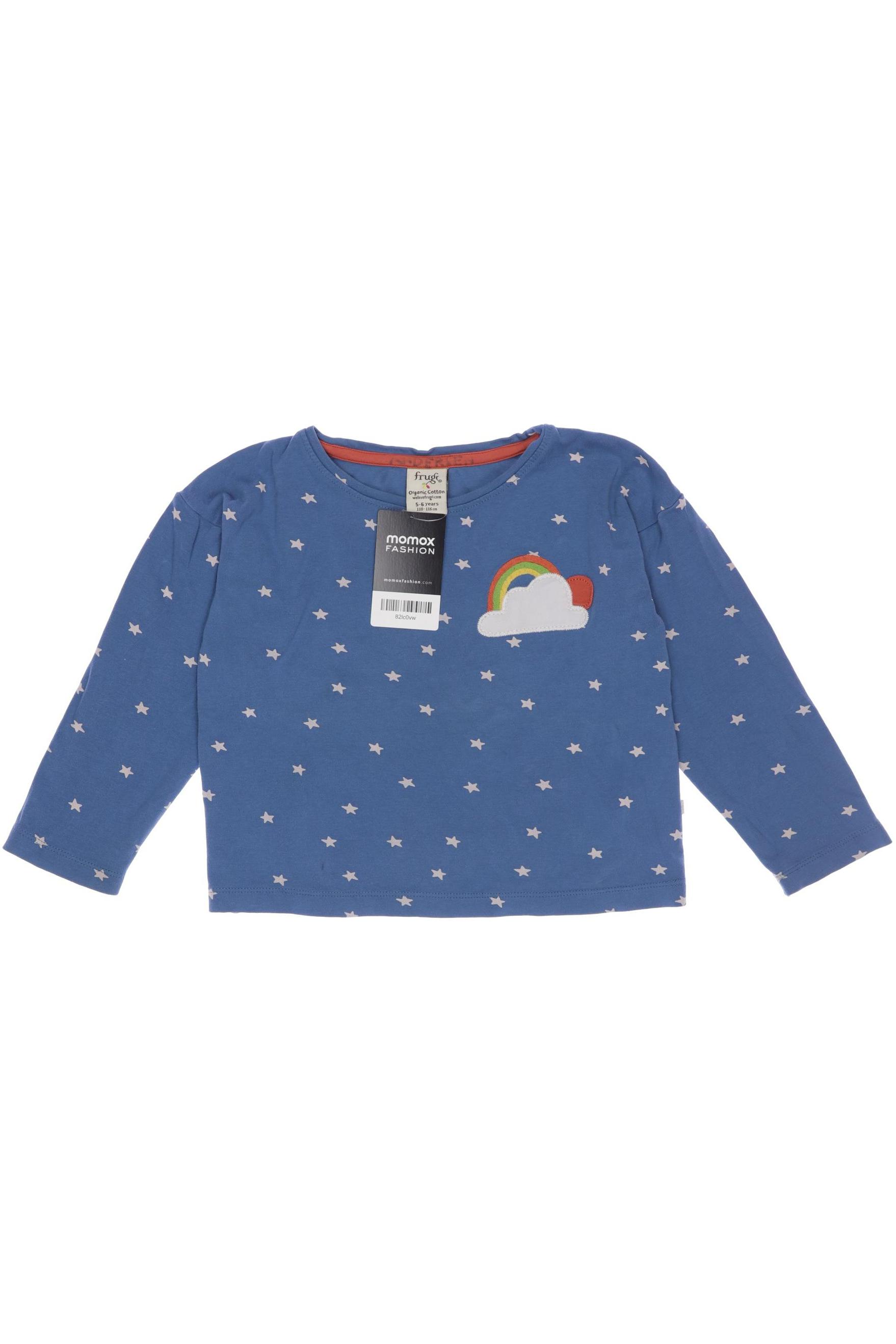 

Frugi Damen Langarmshirt, blau, Gr. 110