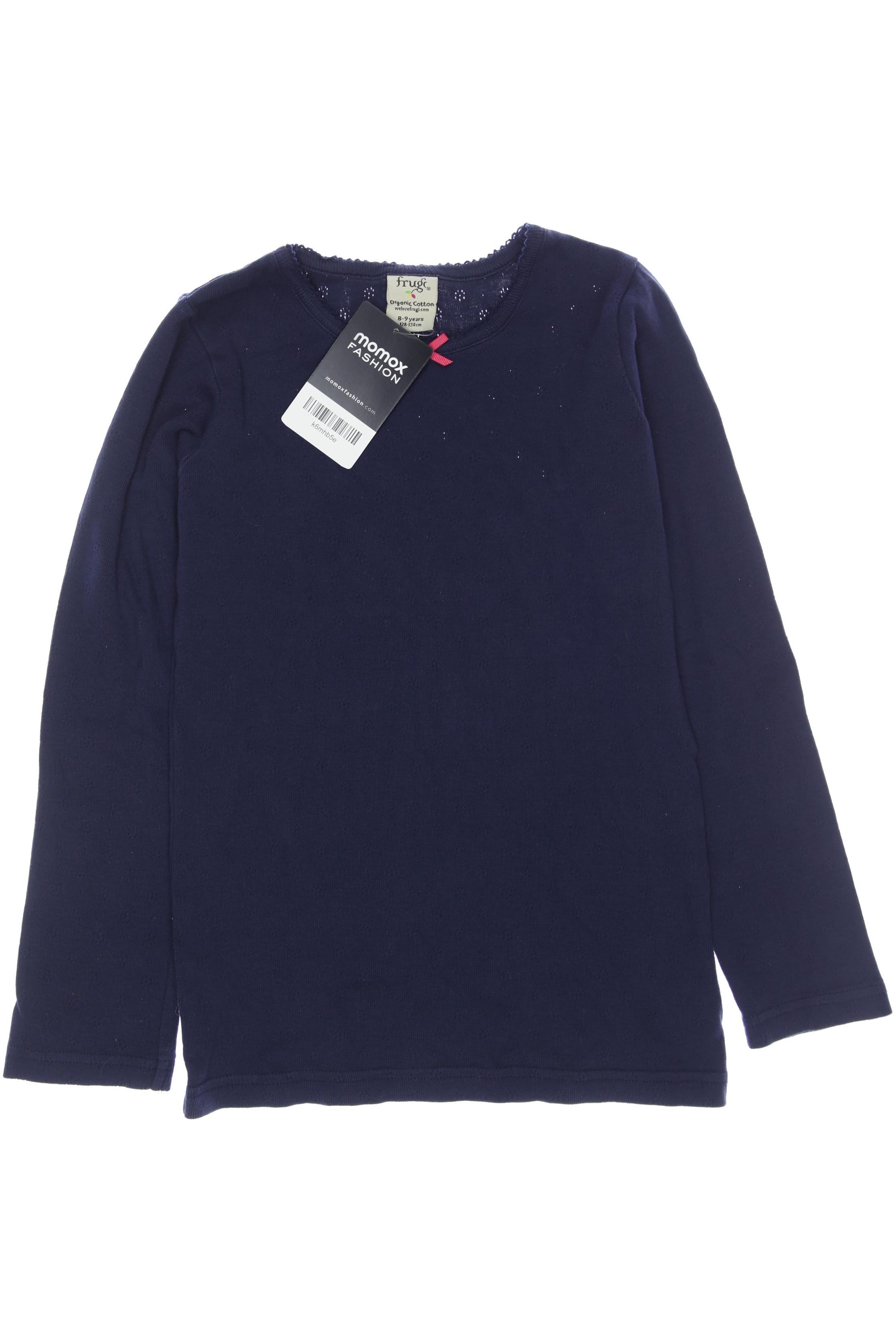 

Frugi Damen Langarmshirt, marineblau, Gr. 128
