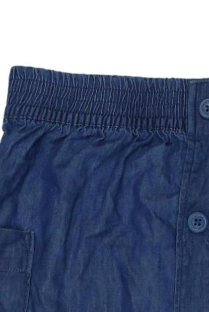 Thumbnail - Frugi Damen Rock, blau, Gr. 122/128