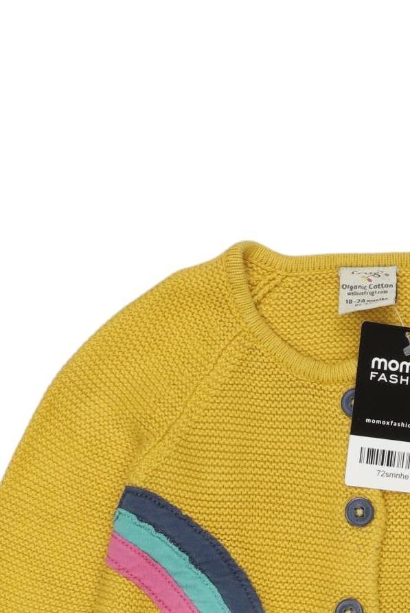 Thumbnail - Frugi Mädchen Strickjacke, gelb, Gr. 86