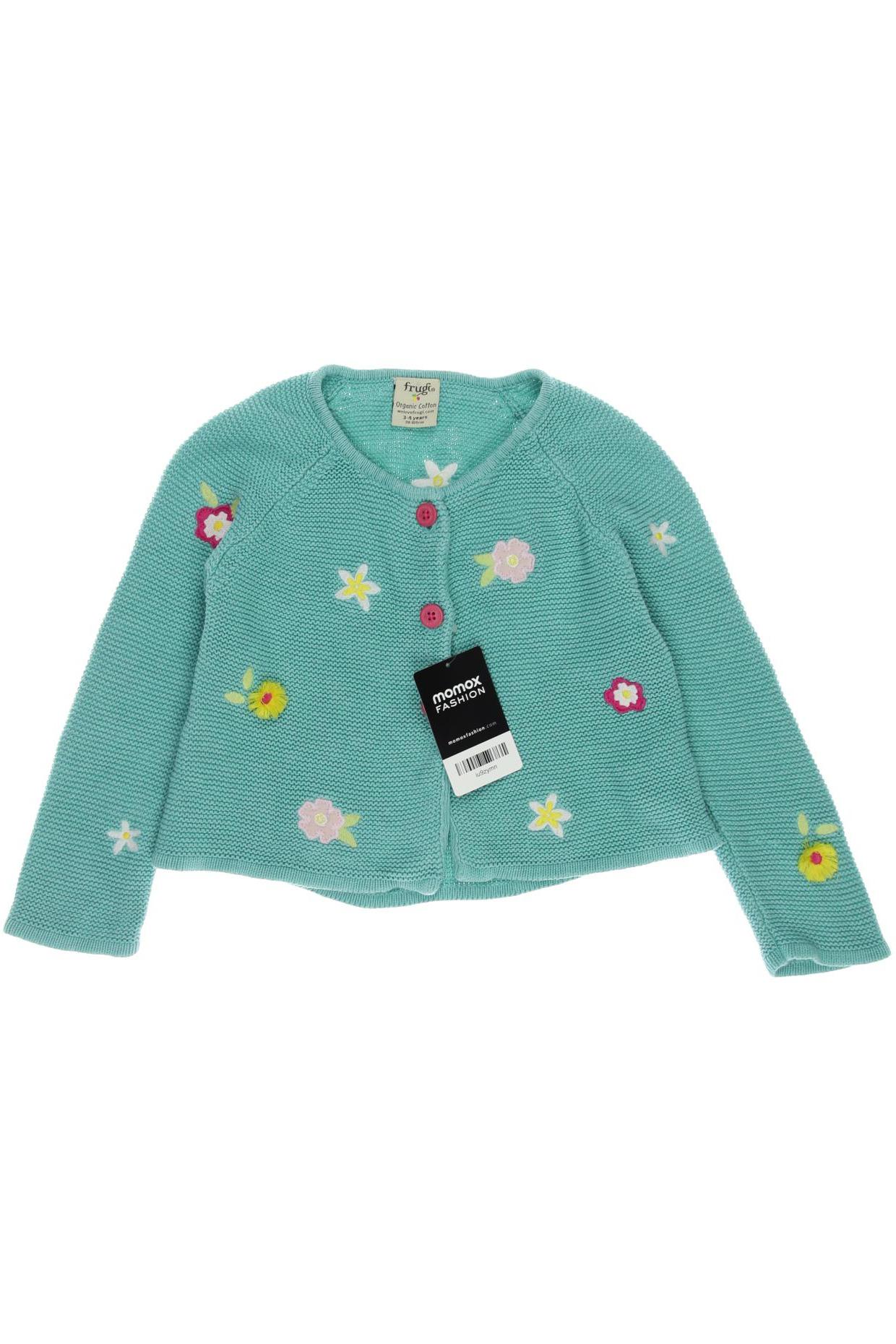 

Frugi Damen Strickjacke, türkis, Gr. 98