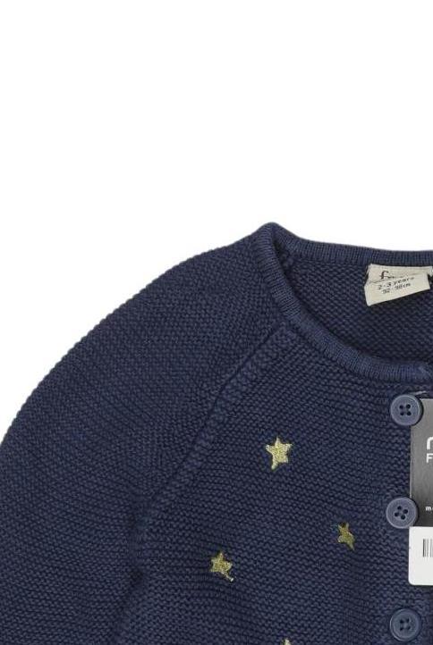 Thumbnail - Frugi Mädchen Strickjacke, marineblau, Gr. 92