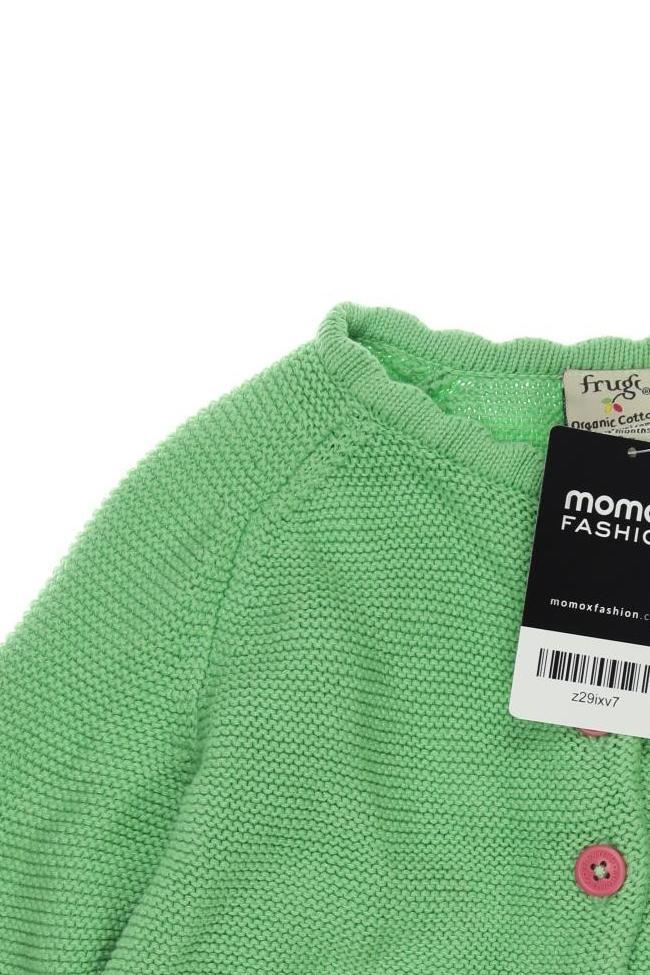 Thumbnail - Frugi Mädchen Strickjacke, grün, Gr. 86