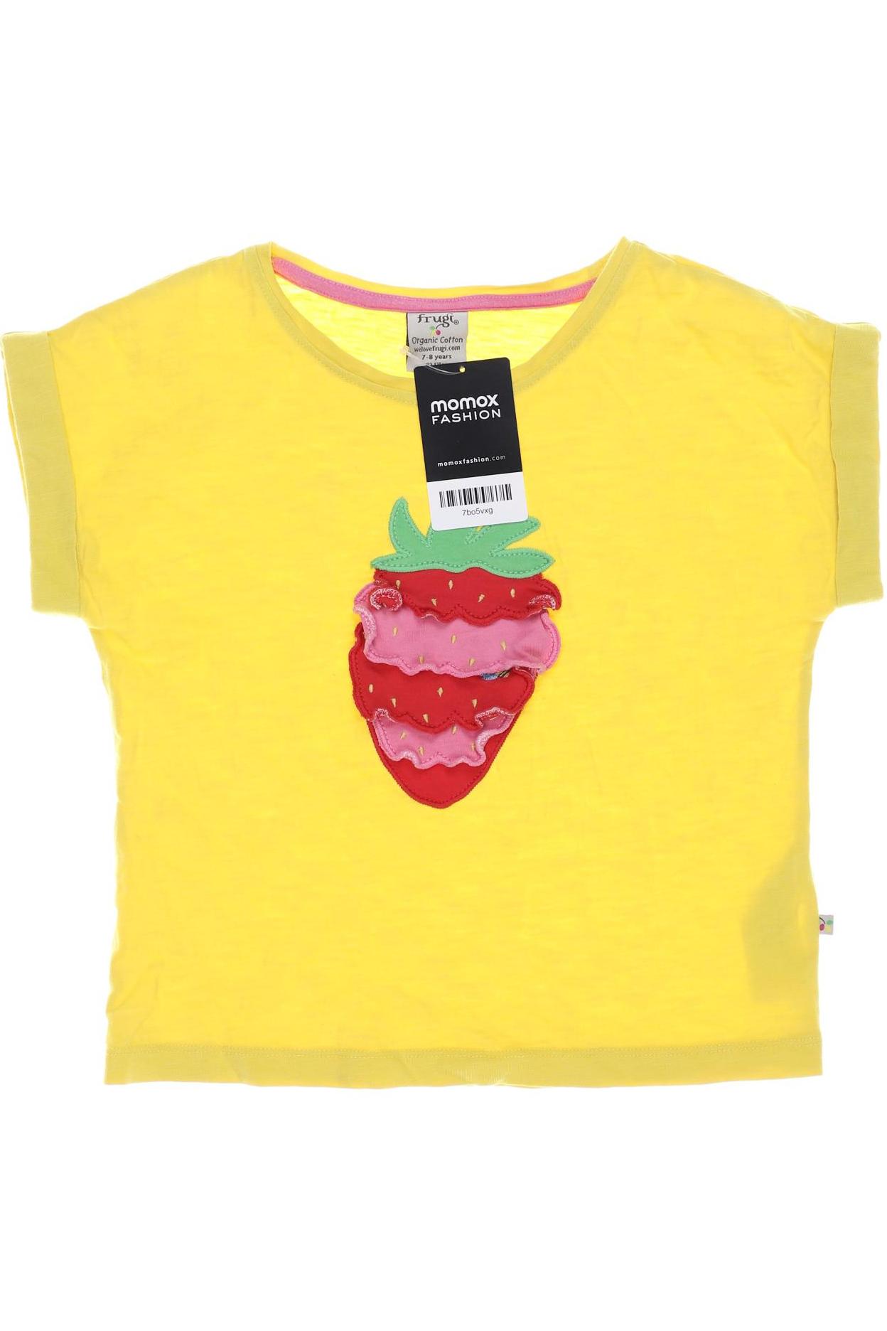 

Frugi Mädchen T-Shirt, gelb