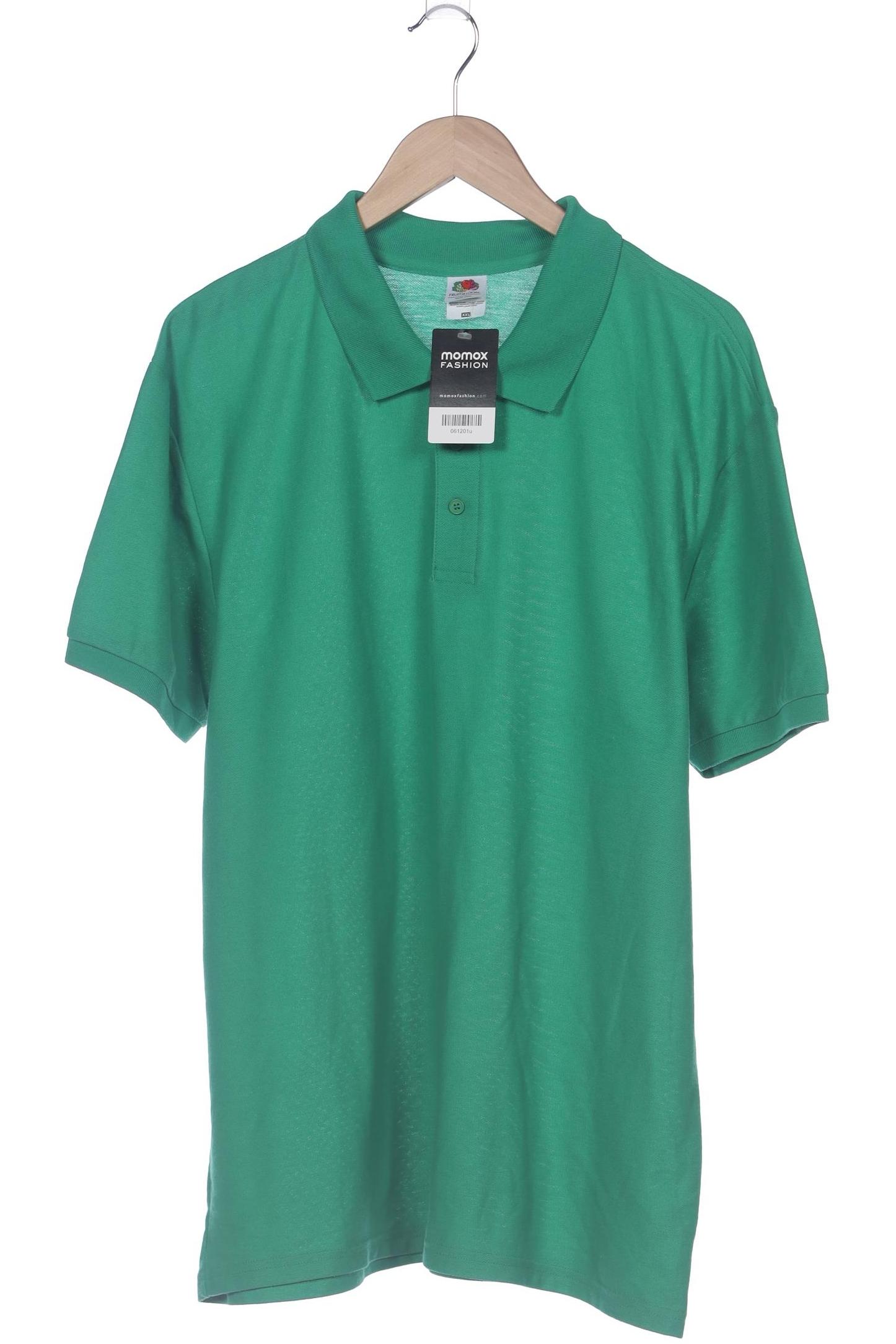 

Fruit of the Loom Herren Poloshirt, grün, Gr. 56