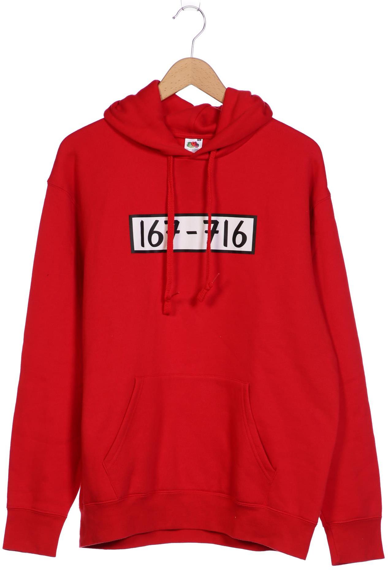 

Fruit of the Loom Herren Kapuzenpullover, rot, Gr. 52