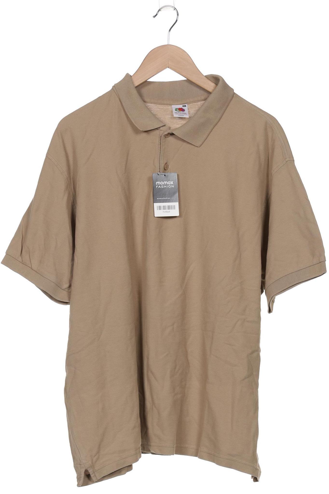 

Fruit of the Loom Herren Poloshirt, braun, Gr. 56