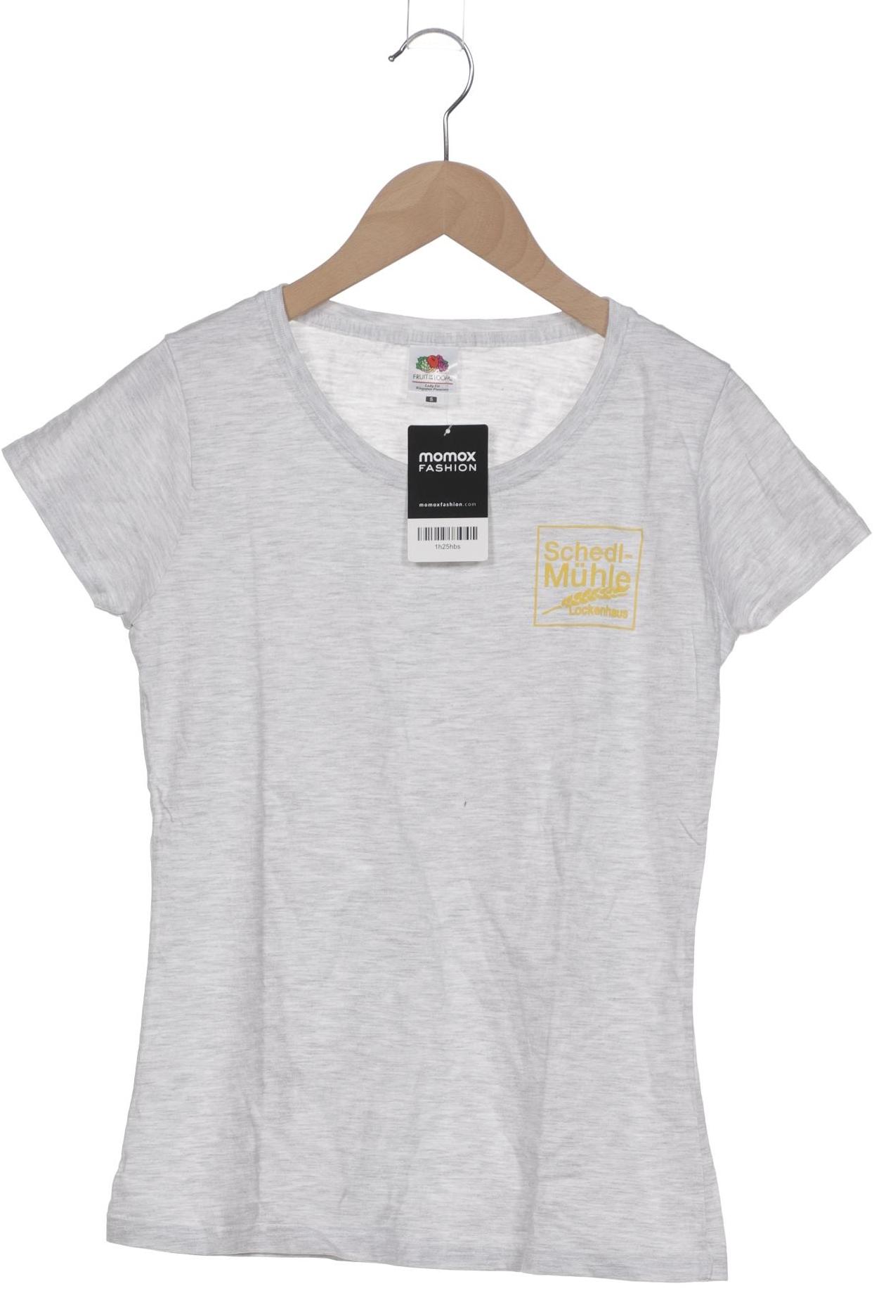 

Fruit of the Loom Damen T-Shirt, grau, Gr. 36