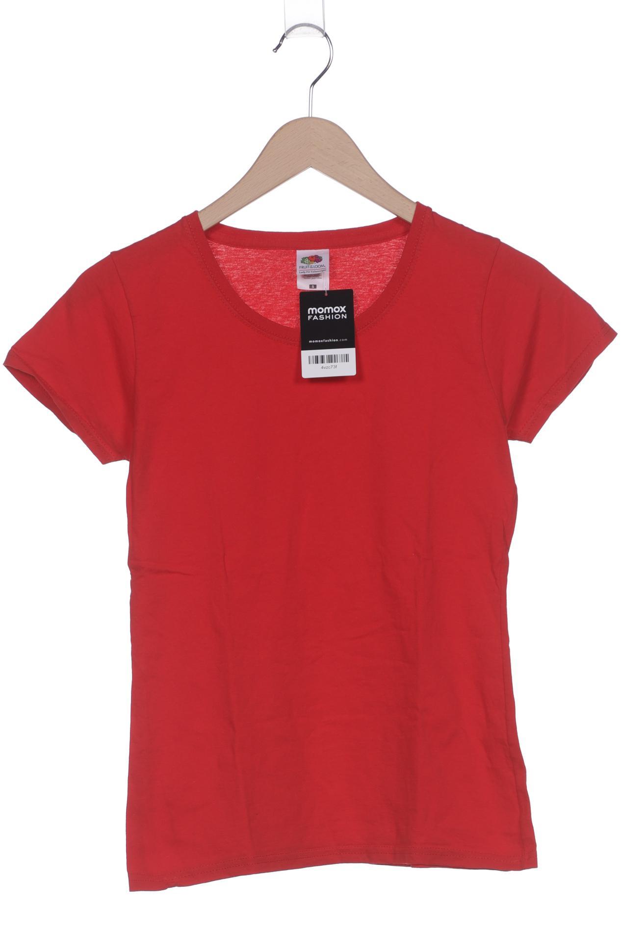 

Fruit of the Loom Damen T-Shirt, rot, Gr. 36