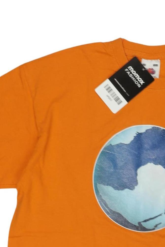 Thumbnail - Fruit of the Loom Herren T-Shirt, orange, Gr. 152