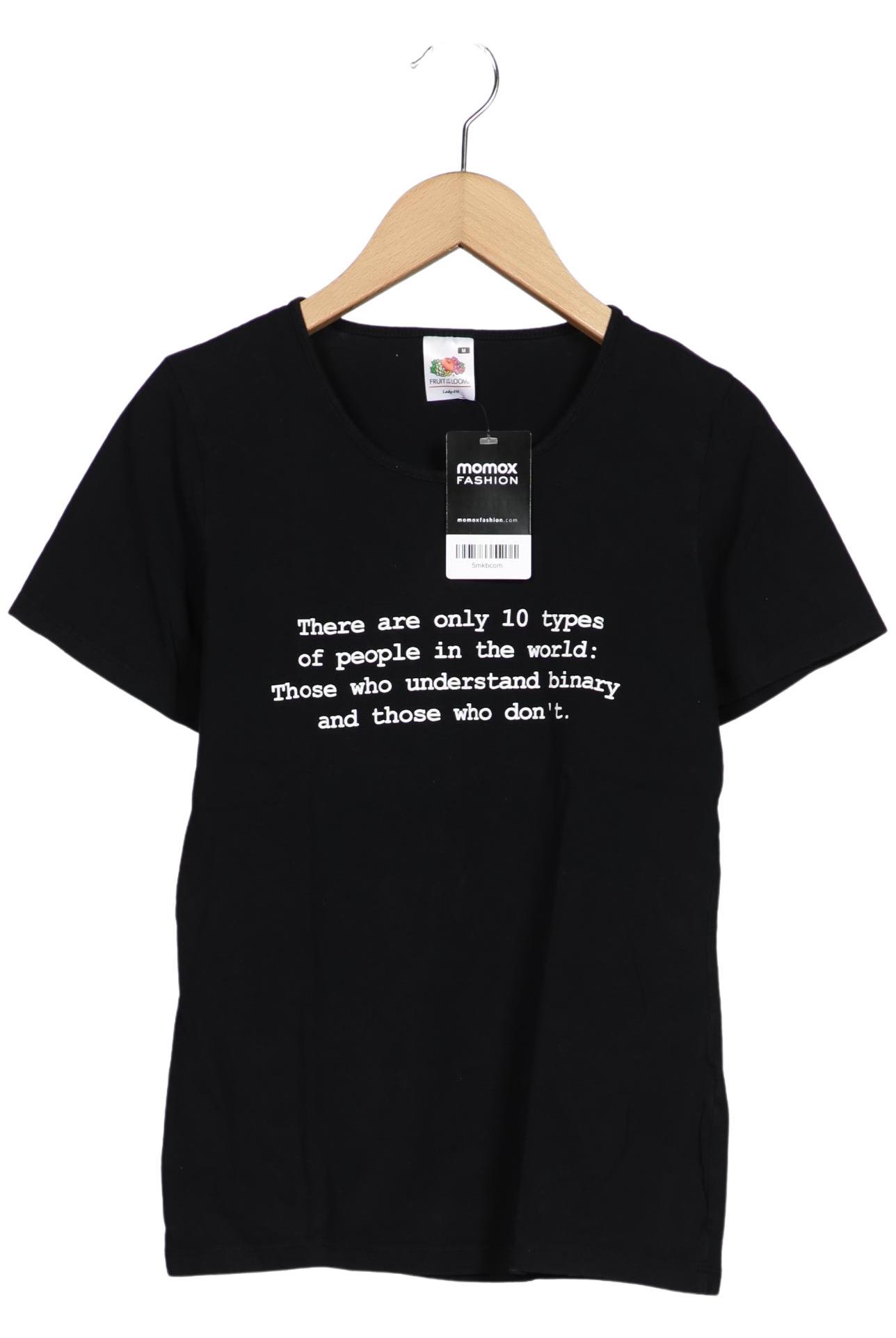 

Fruit of the Loom Damen T-Shirt, schwarz, Gr. 38