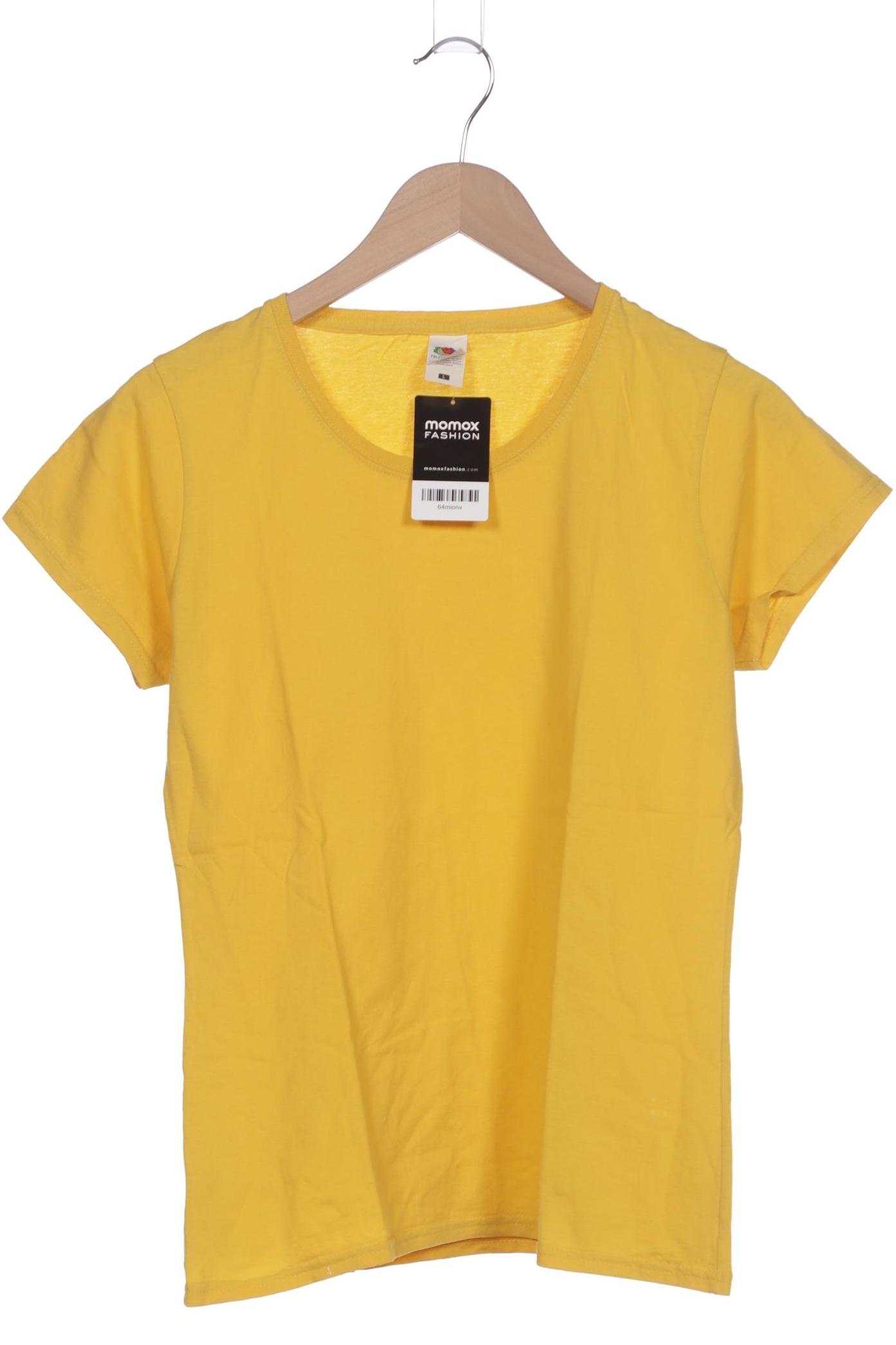 

Fruit of the Loom Damen T-Shirt, gelb, Gr. 42