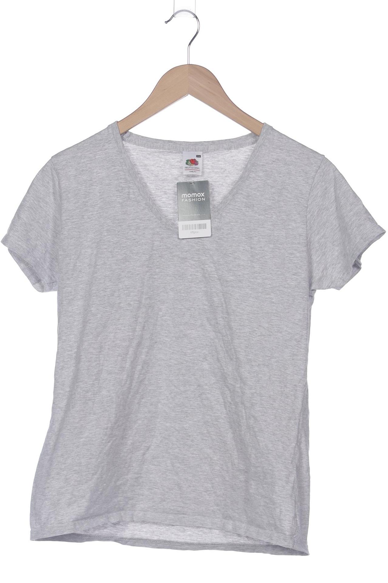 

Fruit of the Loom Damen T-Shirt, grau, Gr. 46