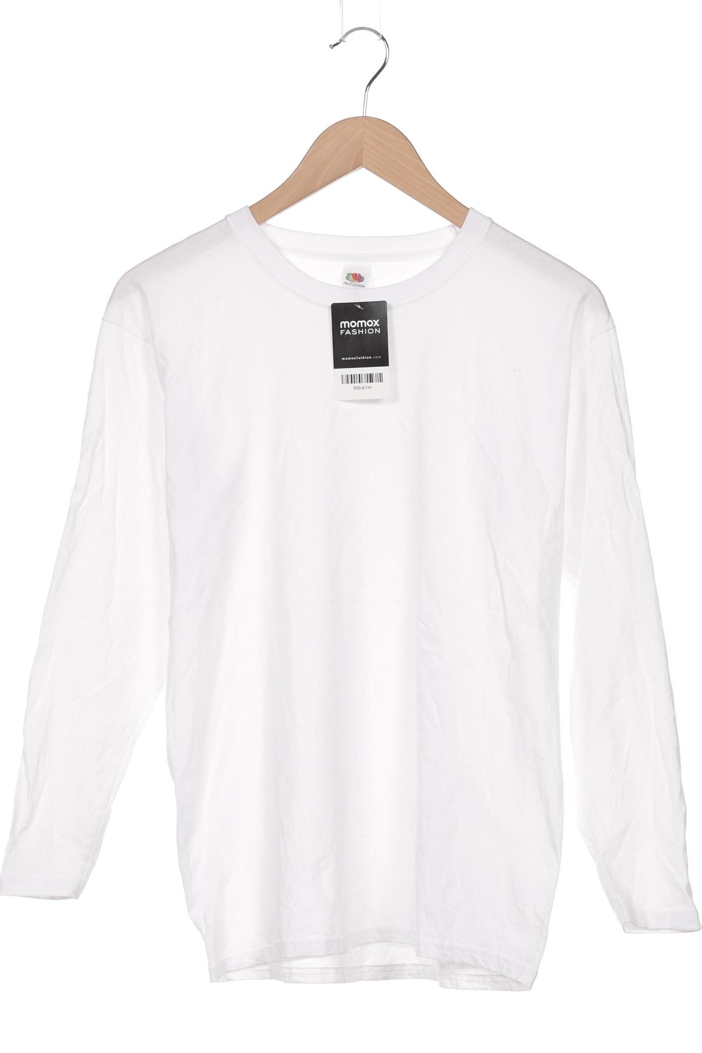 

Fruit of the Loom Herren Langarmshirt, weiß, Gr. 48