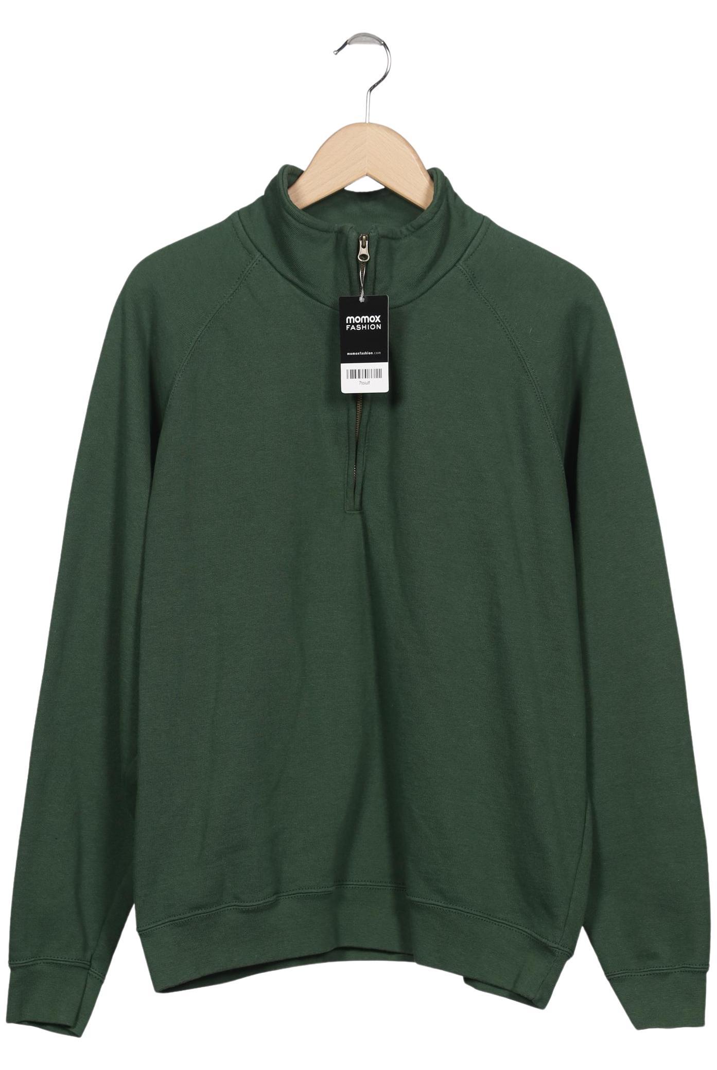 Thumbnail - Fruit of the Loom Herren Sweatshirt, grün, Gr. 52