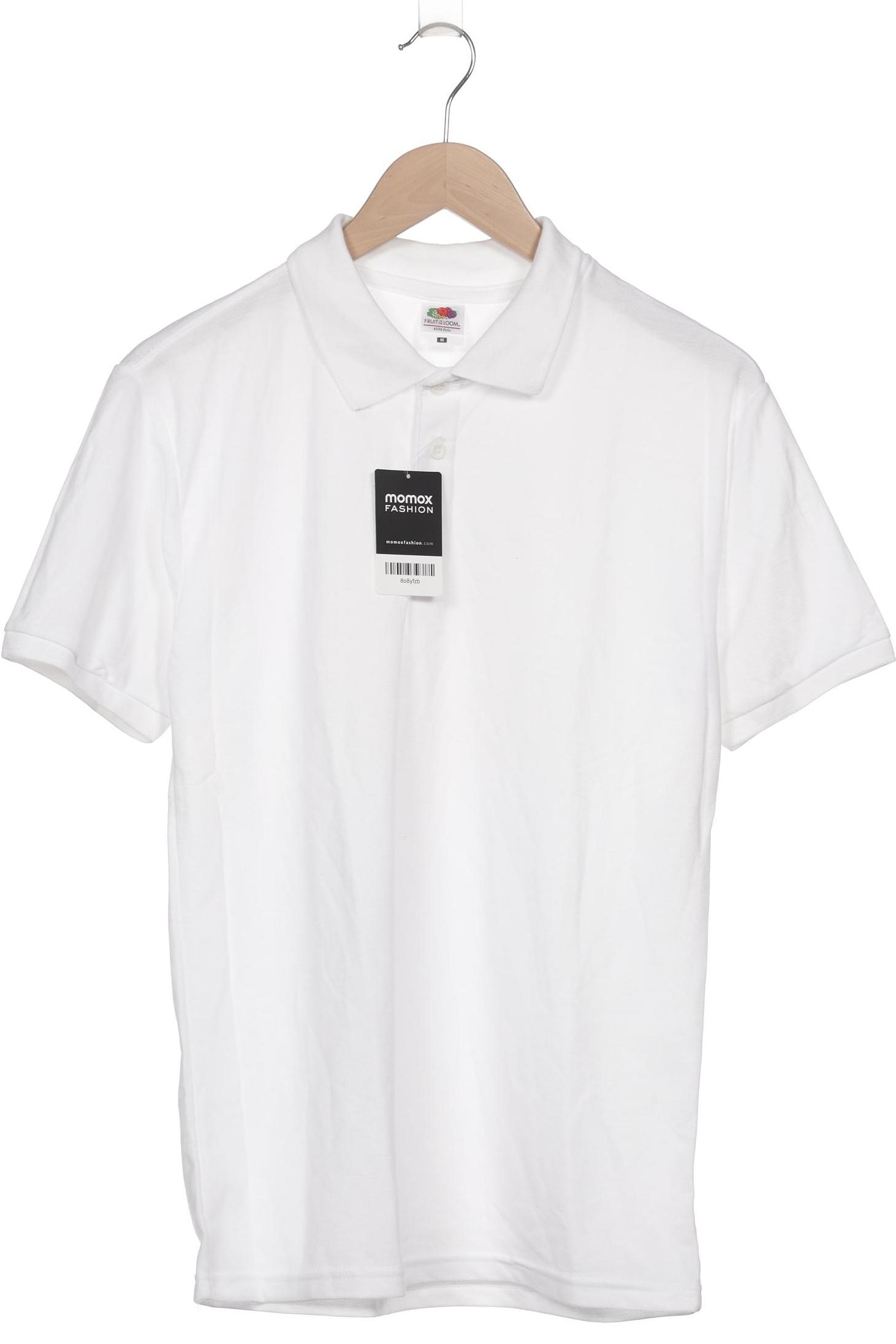 

Fruit of the Loom Herren Poloshirt, weiß, Gr. 48