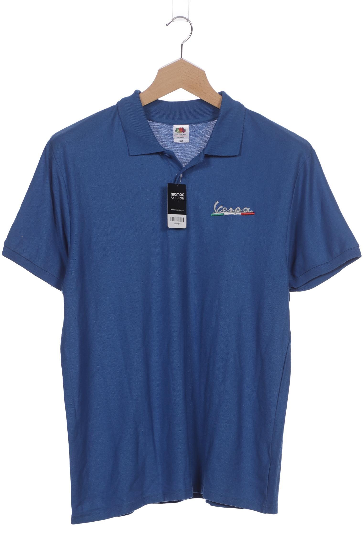 

Fruit of the Loom Herren Poloshirt, blau, Gr. 56
