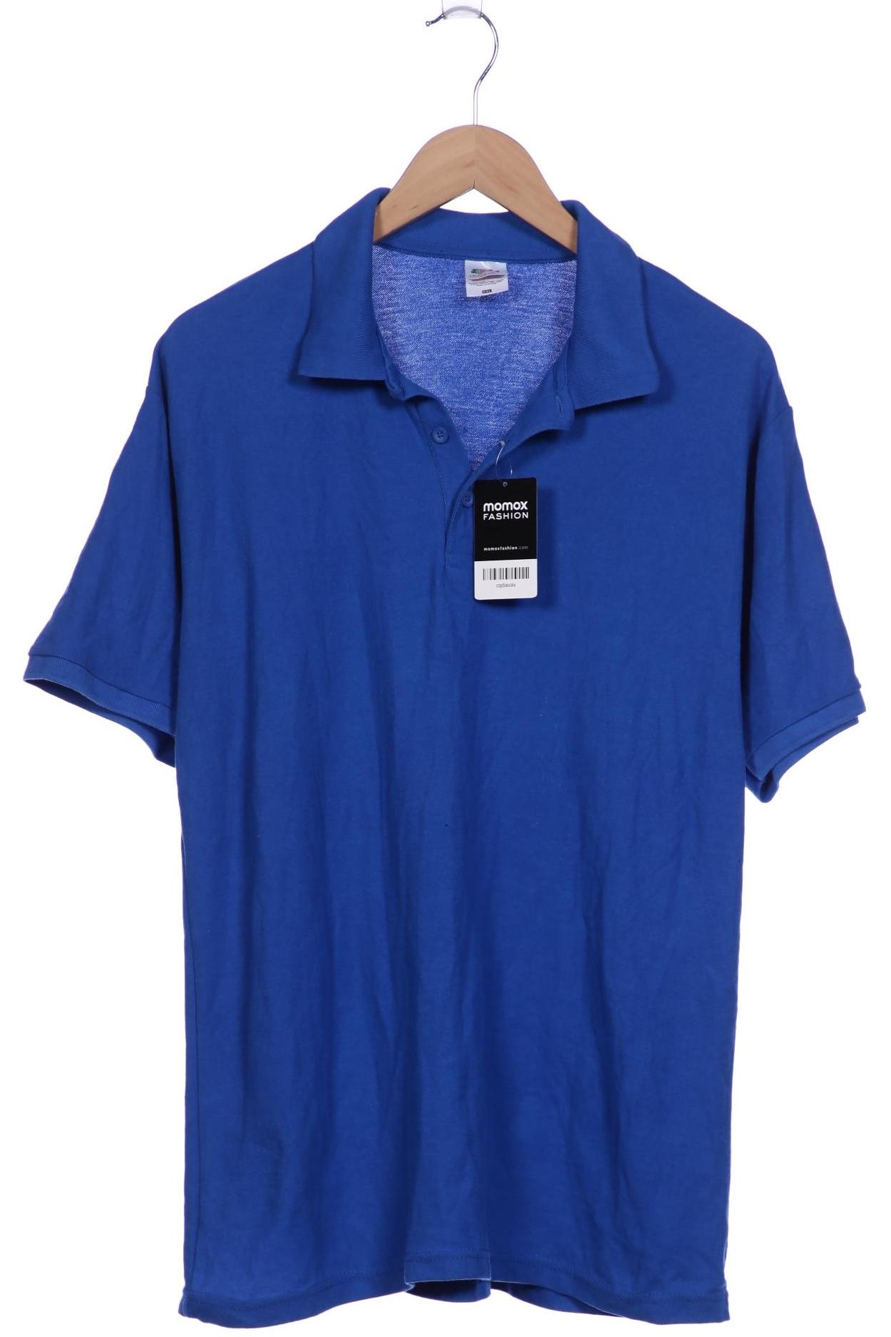 

Fruit of the Loom Herren Poloshirt, blau, Gr. 56
