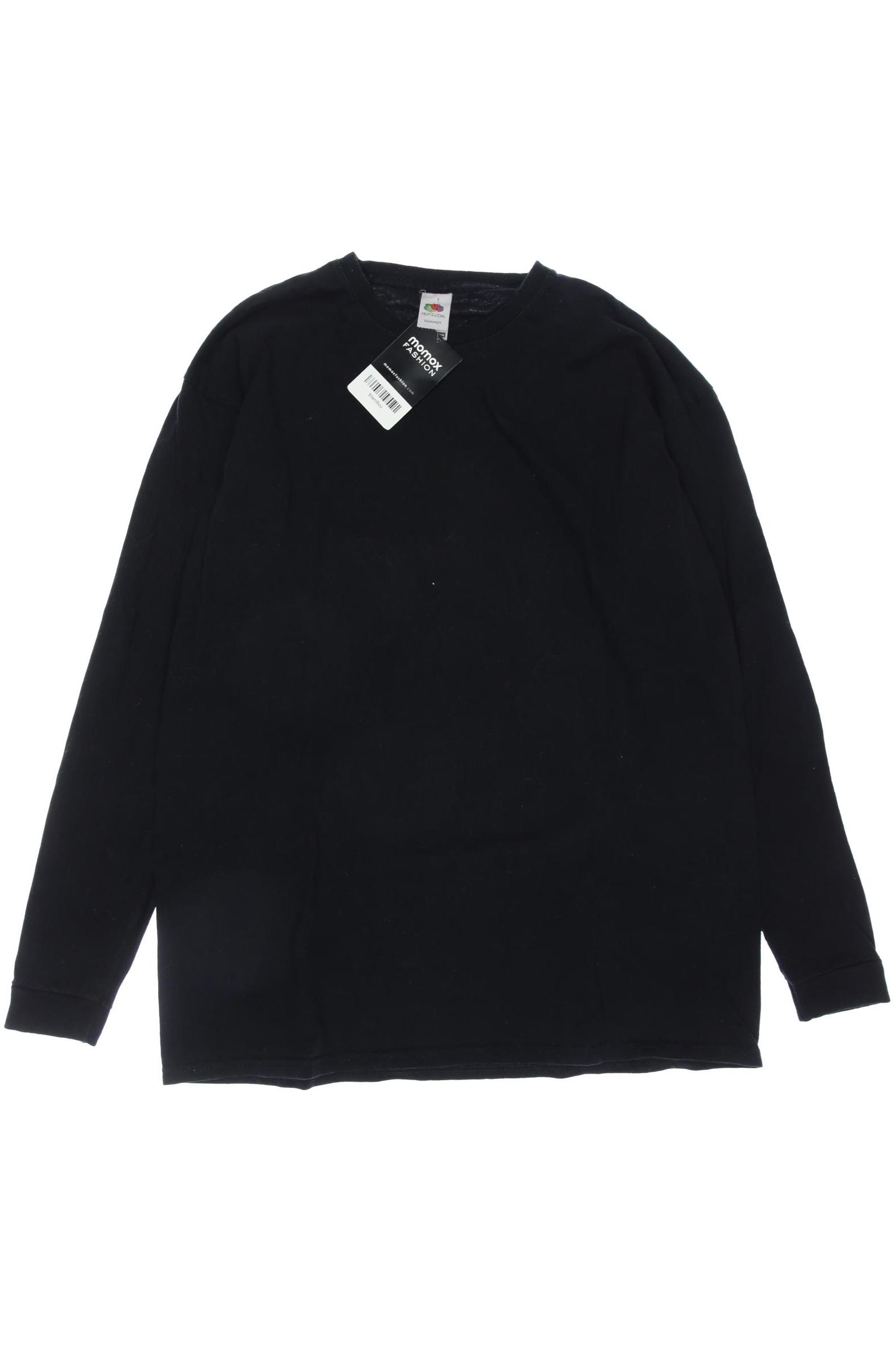 

Fruit of the Loom Herren Langarmshirt, schwarz, Gr. 164