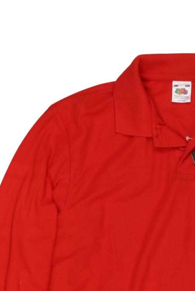 Thumbnail - Fruit of the Loom Jungen Poloshirt, rot, Gr. 164