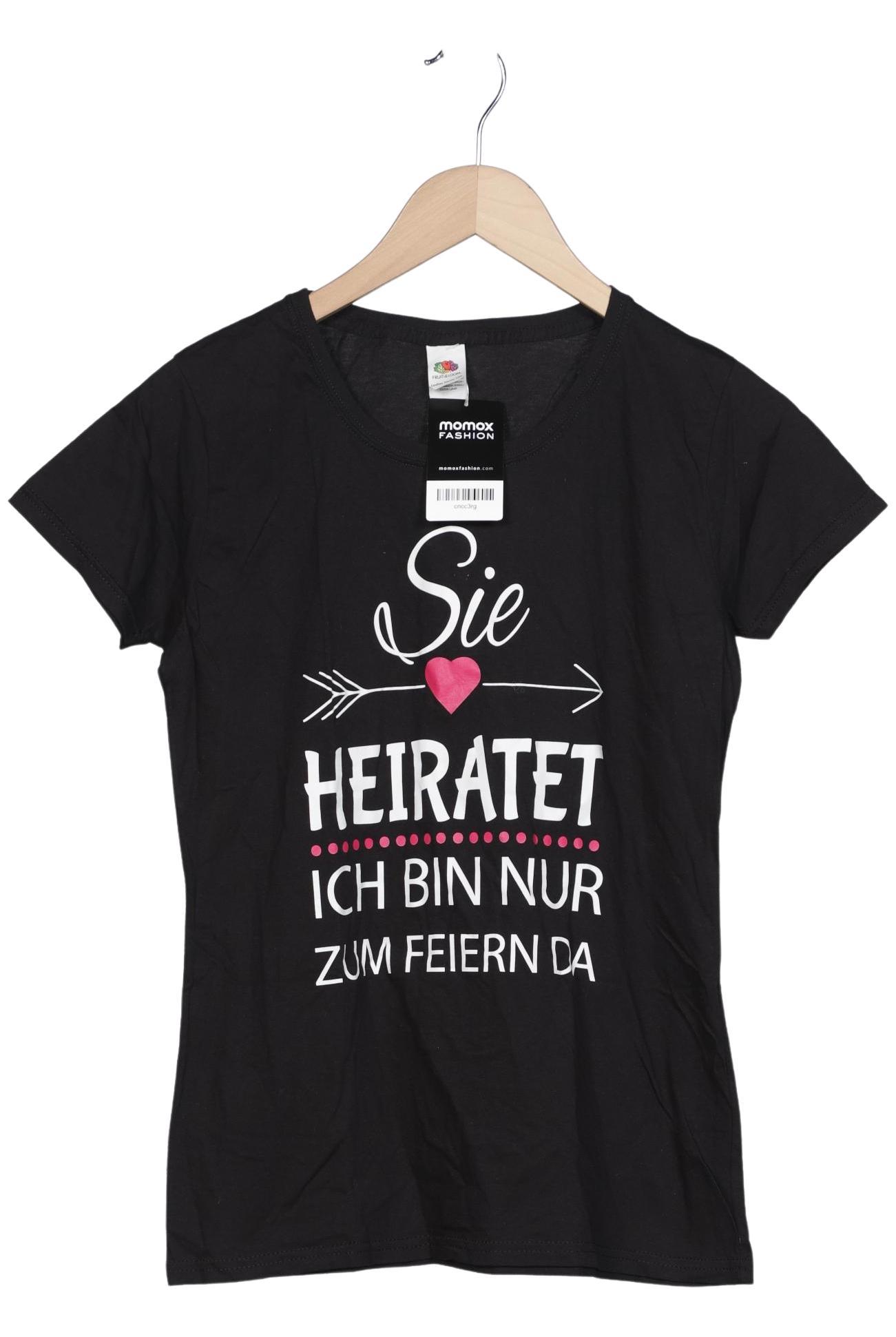 

Fruit of the Loom Damen T-Shirt, schwarz, Gr. 38