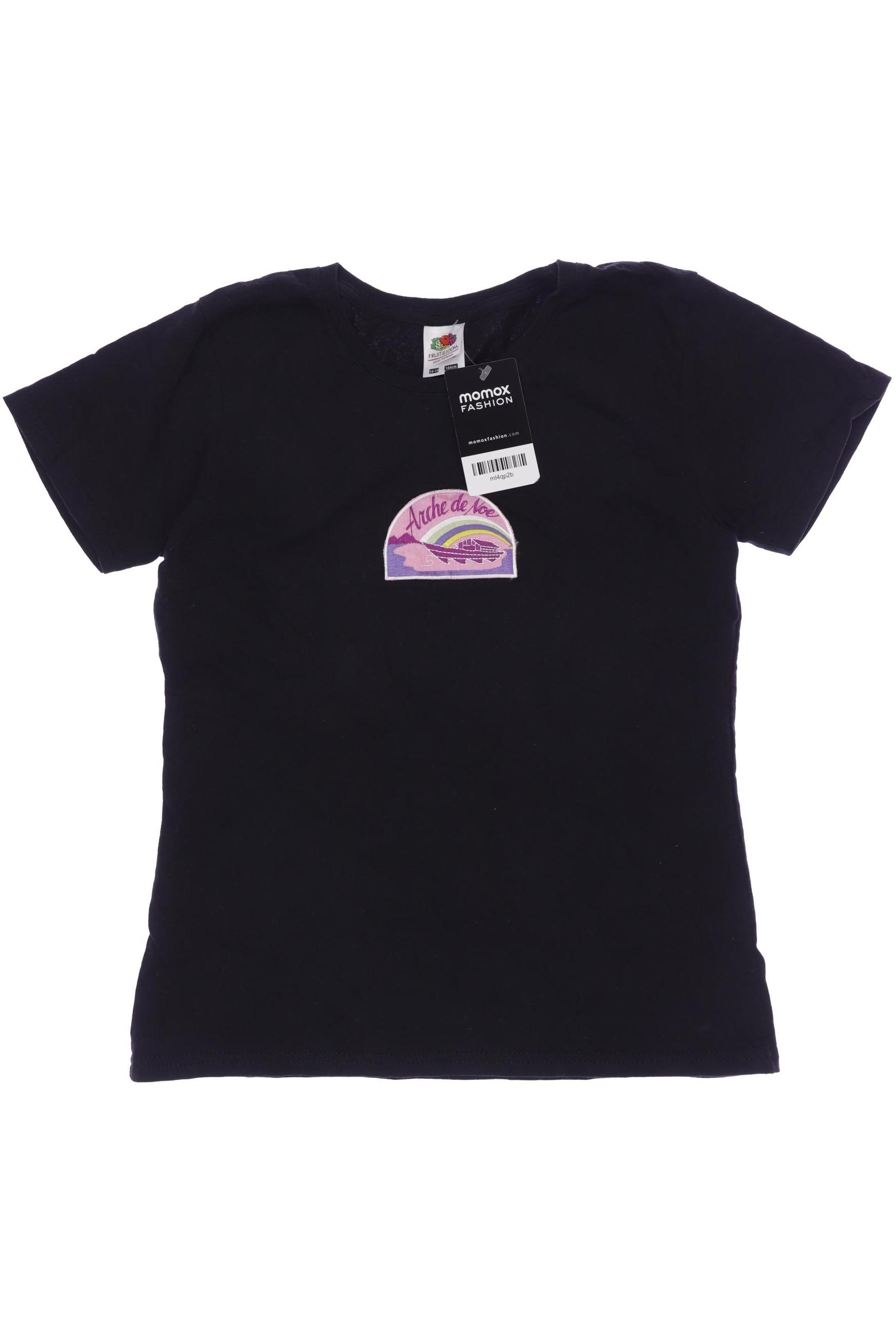 

Fruit of the Loom Damen T-Shirt, schwarz, Gr. 164