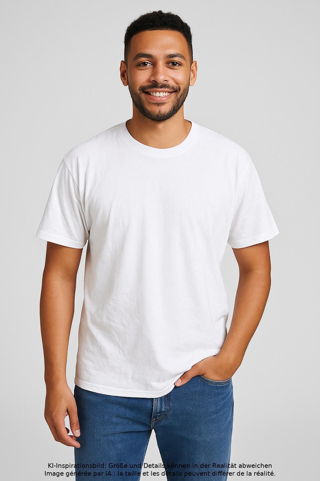 

Fruit of the Loom Herren T-Shirt, weiß, Gr. 54