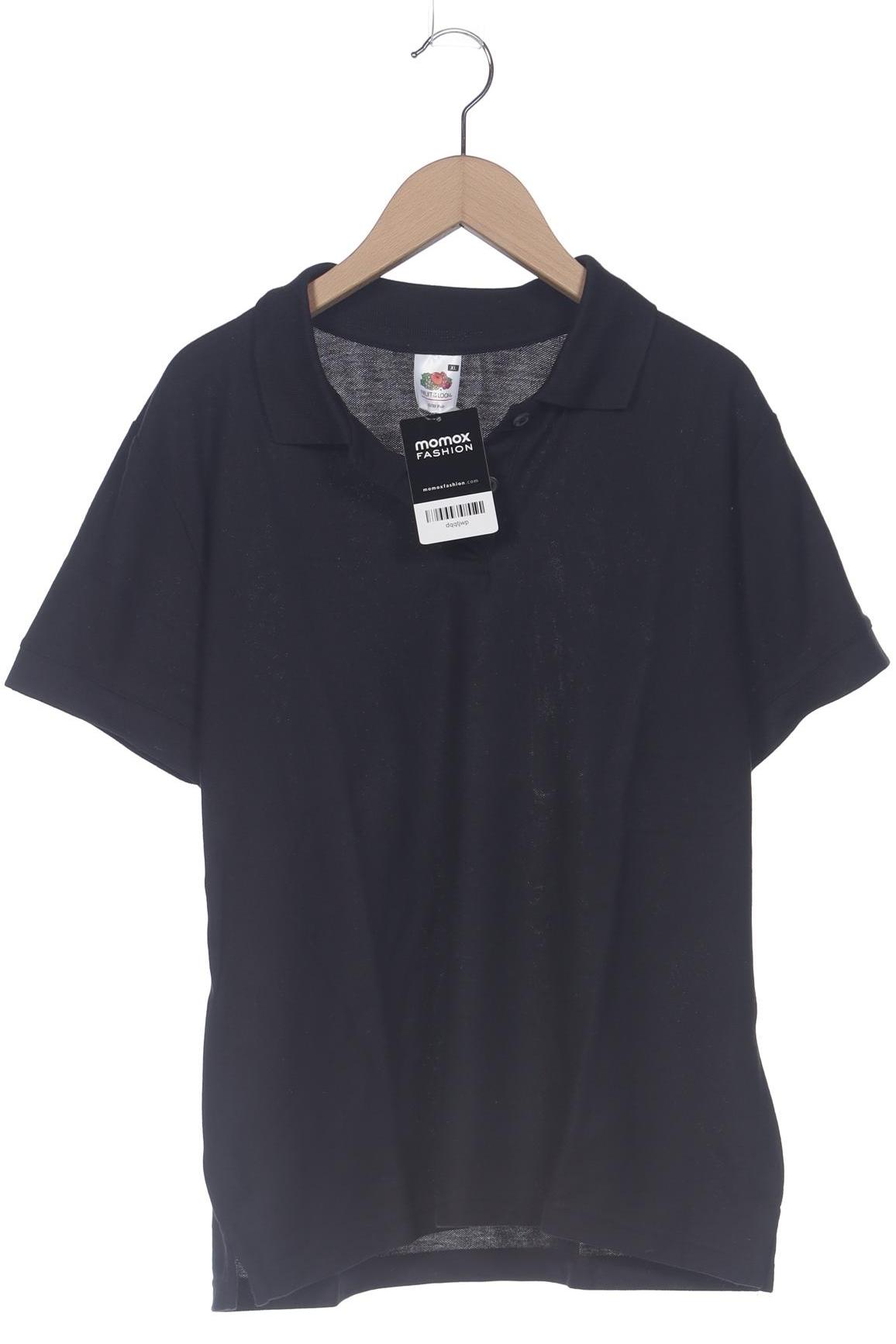 

Fruit of the Loom Herren Poloshirt, schwarz, Gr. 54