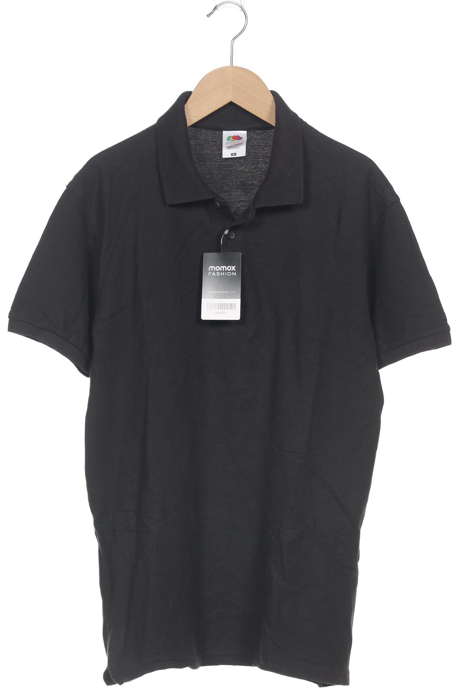 

Fruit of the Loom Herren Poloshirt, schwarz, Gr. 48
