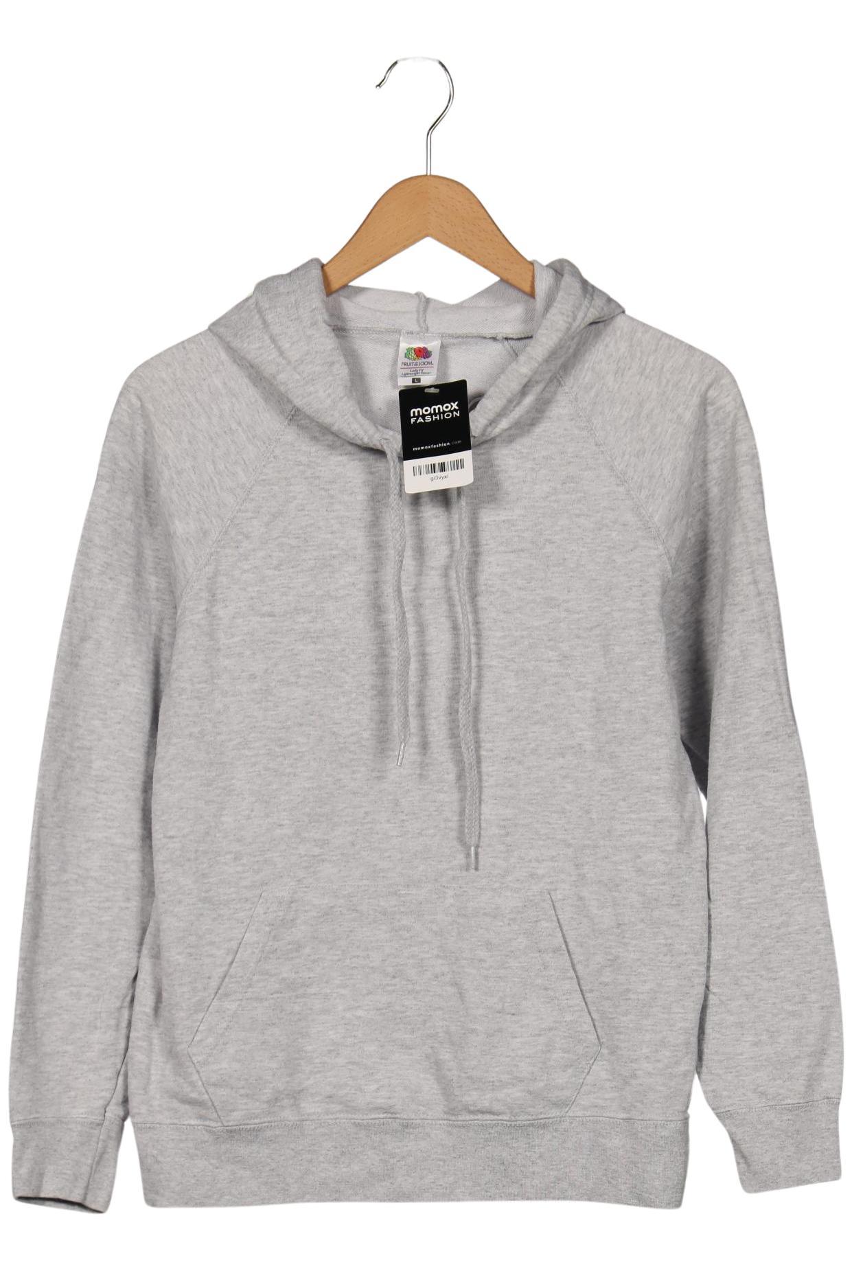 

Fruit of the Loom Damen Kapuzenpullover, grau, Gr. 42
