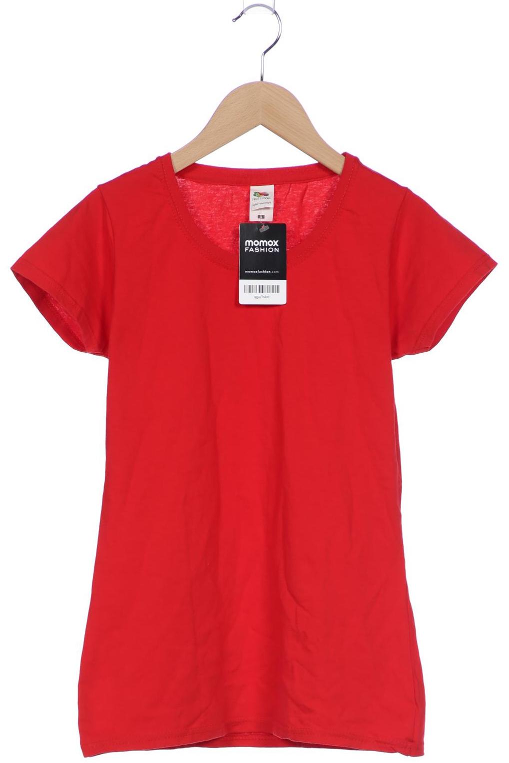

Fruit of the Loom Damen T-Shirt, rot, Gr. 36