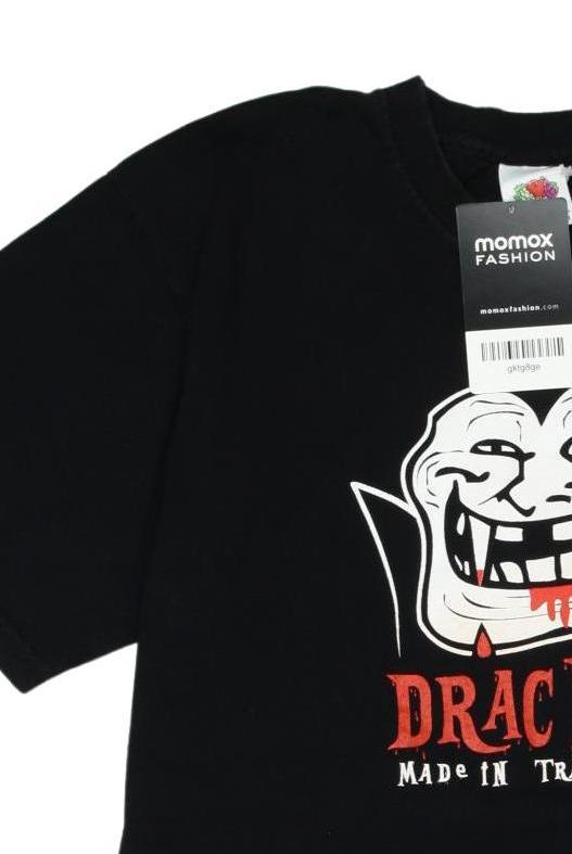 Thumbnail - Fruit of the Loom Herren T-Shirt, schwarz, Gr. 134