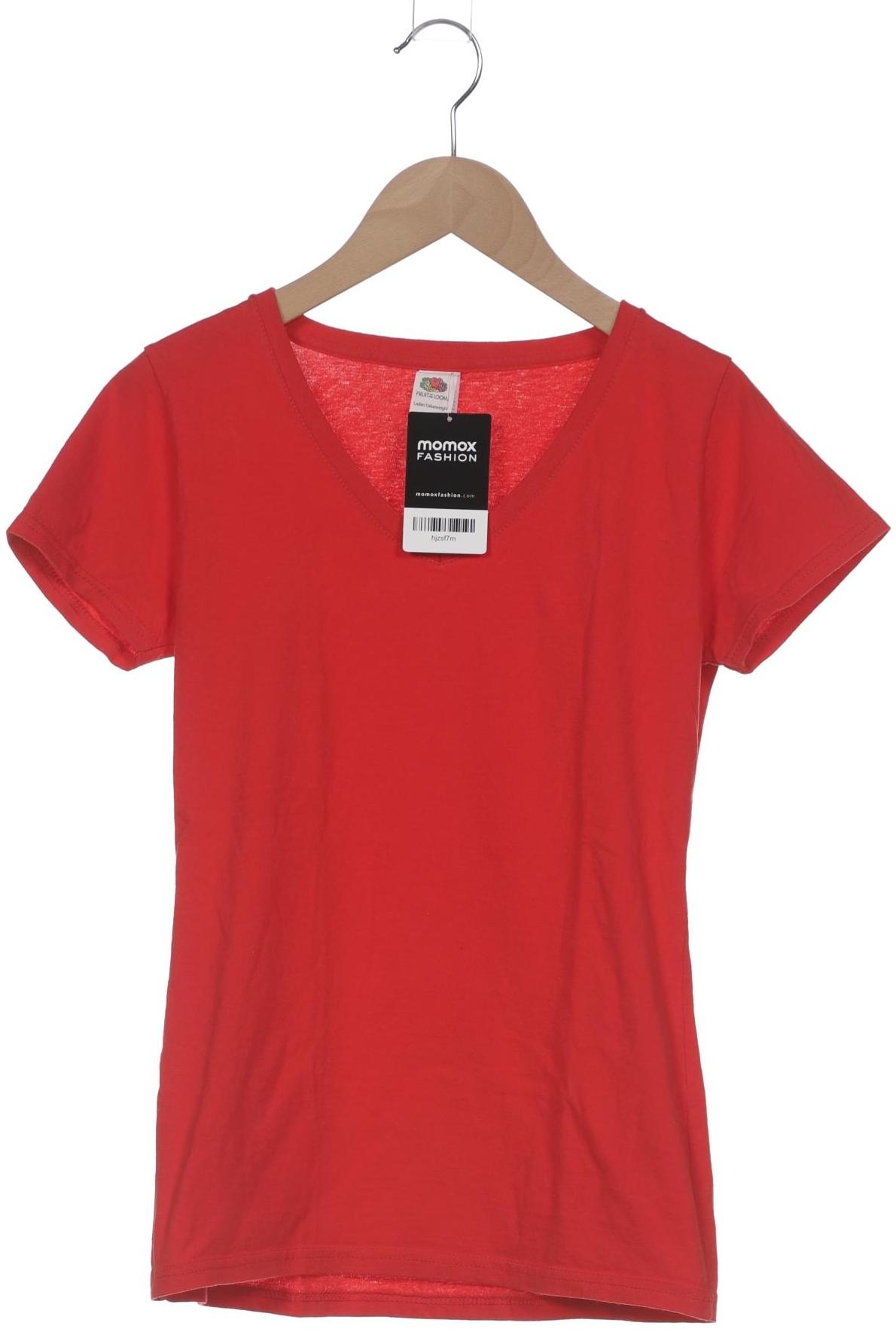 

Fruit of the Loom Damen T-Shirt, rot, Gr. 34